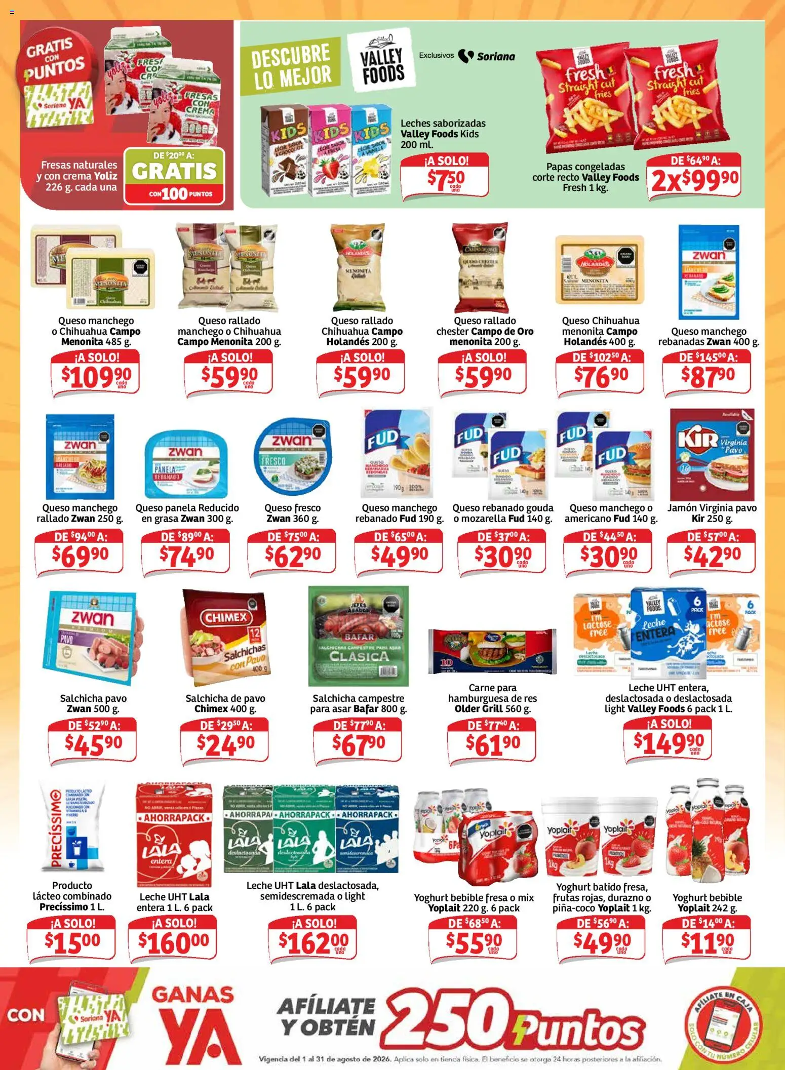 Nuevas ofertas de Soriana válidas en toda la República Mexicana desde el 04/09/2026. ¡Encuentra las mejores ofertas en Soriana Ahorro constante y sonante Mercado Nacional! | Página: 4