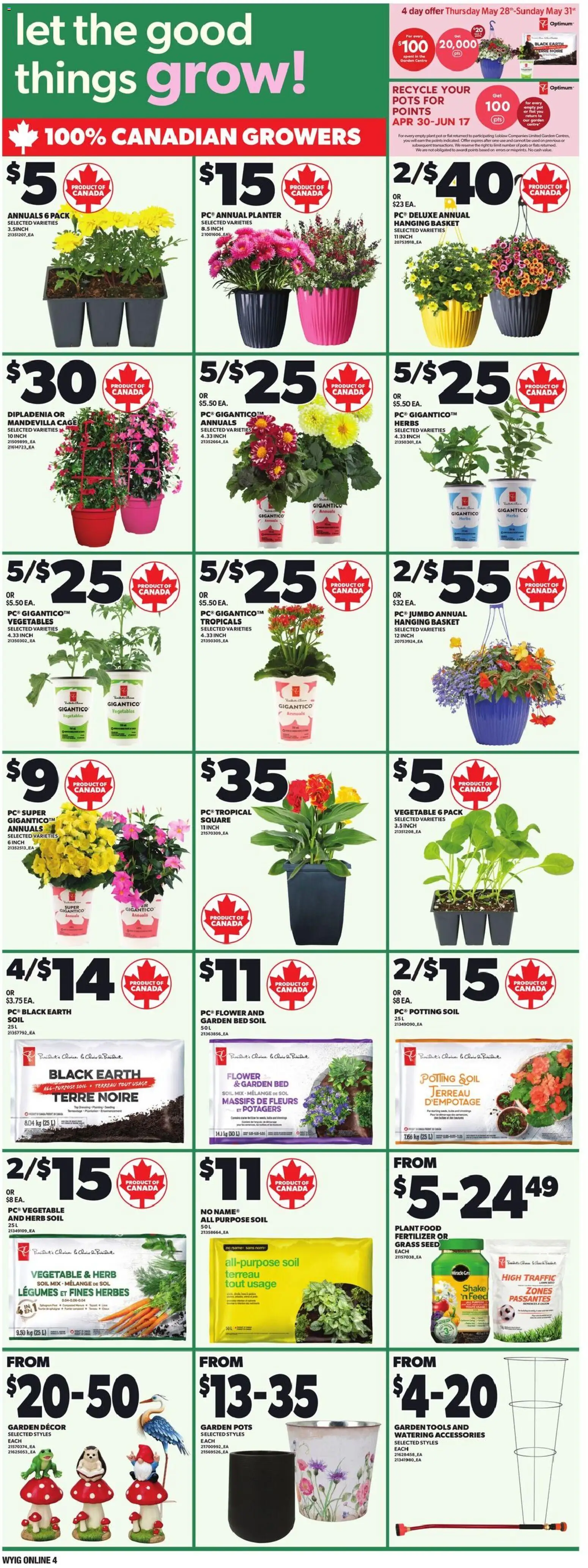 Independent Grocer flyer valid from 28.05.2026 | Page: 8 | Products: Bed, Basket