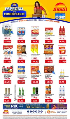 Assaí Atacadista ofertas - PE - Pré-Visualização do folheto da loja Assaí Atacadista, válido de 22.06.2026
