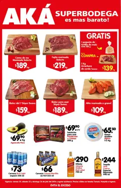 Vista previa de Arteli folleto Carnita Asada Aká Superbodegas Foraneas, nuevo folleto de la tienda, válido en México a partir del 24/07/2026