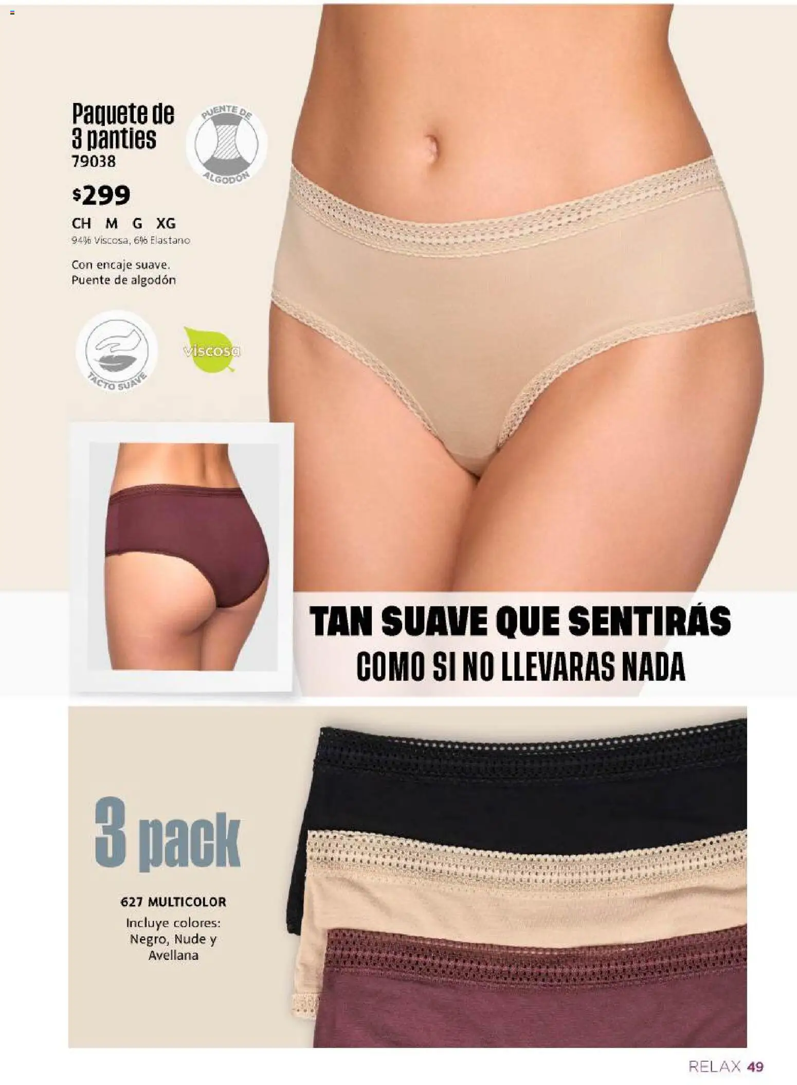 Nuevas ofertas de Ilusión válidas en toda la República Mexicana desde el 01/08/2026. ¡Encuentra las mejores ofertas en Ilusión catálogo Otoño! | Página: 51 | Productos: Algodón