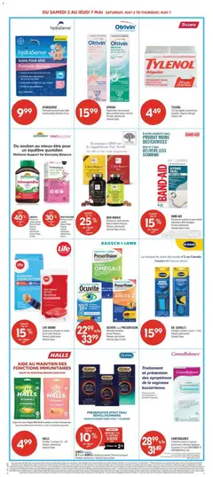 Preview of DUREX Condoms, K-Y ou/or DUREX Lubrifiant personnel/Personal Lubricant Produits sélectionnés/Selected Types & Sizes from shop Pharmaprix valid from 02.05.2026 | Page: 15