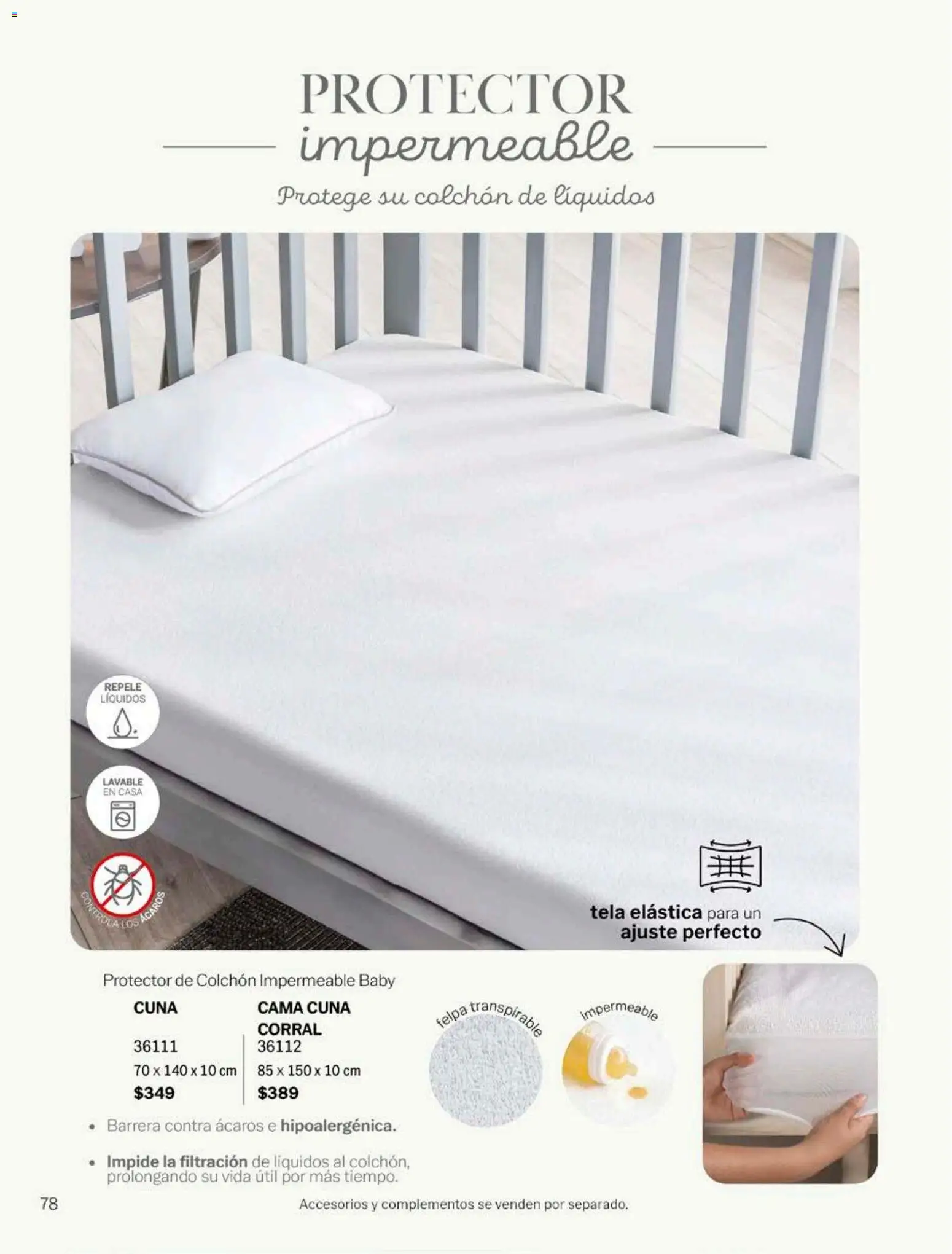 Nuevas ofertas de Vianney válidas en toda la República Mexicana desde el 17/08/2026. ¡Encuentra las mejores ofertas en Vianney catálogo Bebé! | Página: 80 | Productos: Cama, Colchón, Cuna