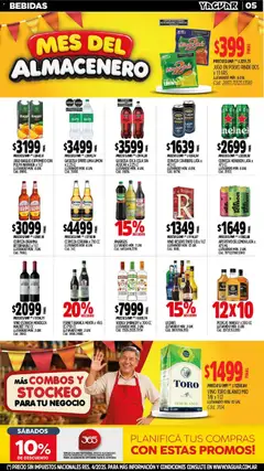 Vista previa Yaguar - Oferta Semanal Misiones válido desde el 14/09/2026 | Página: 5 | Productos: Azucar, Cerveza Corona, Gaseosa, Cerveza