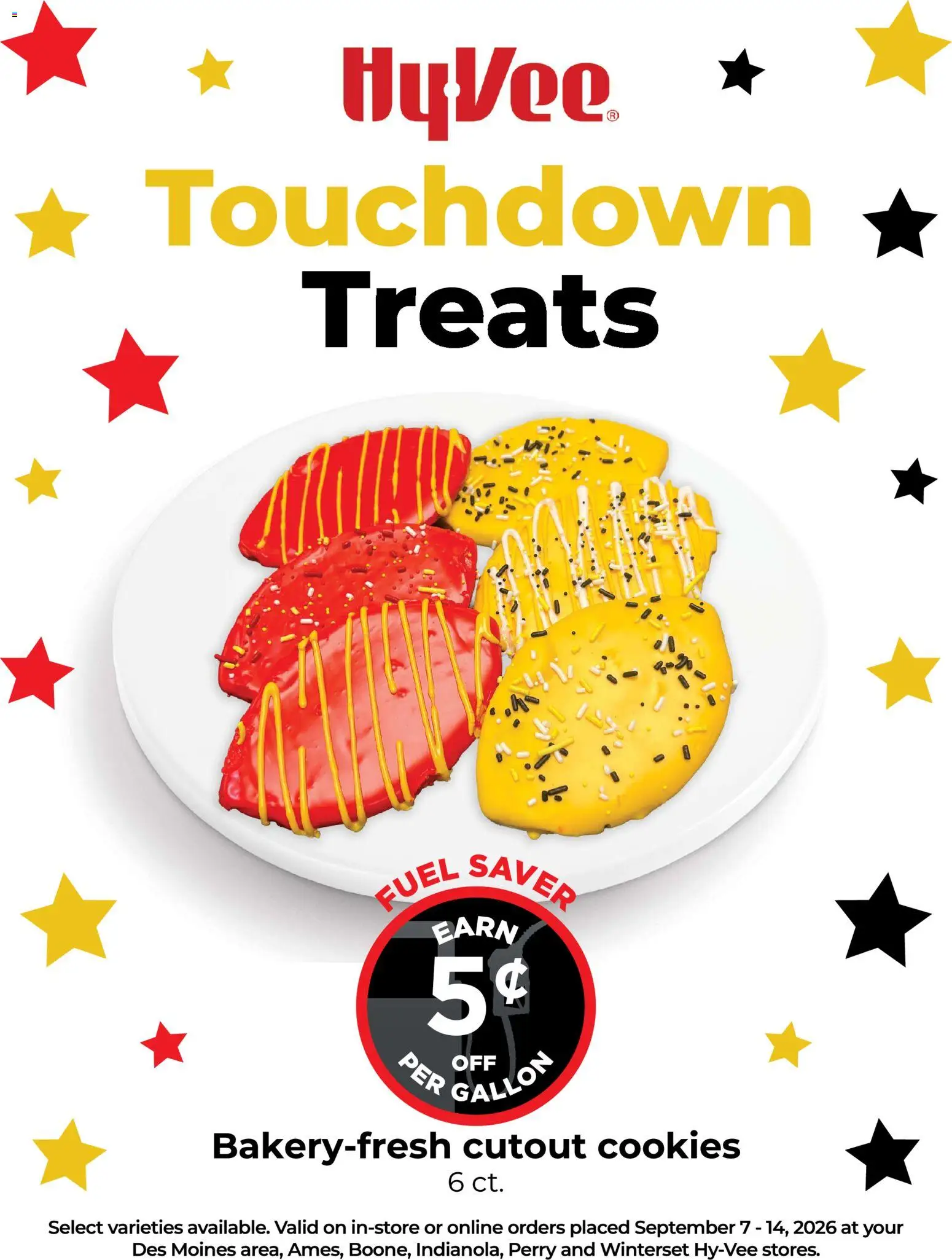 HyVee Cookie Sale - valid from 09/07/2026 | Page: 1 | Products: Cookies