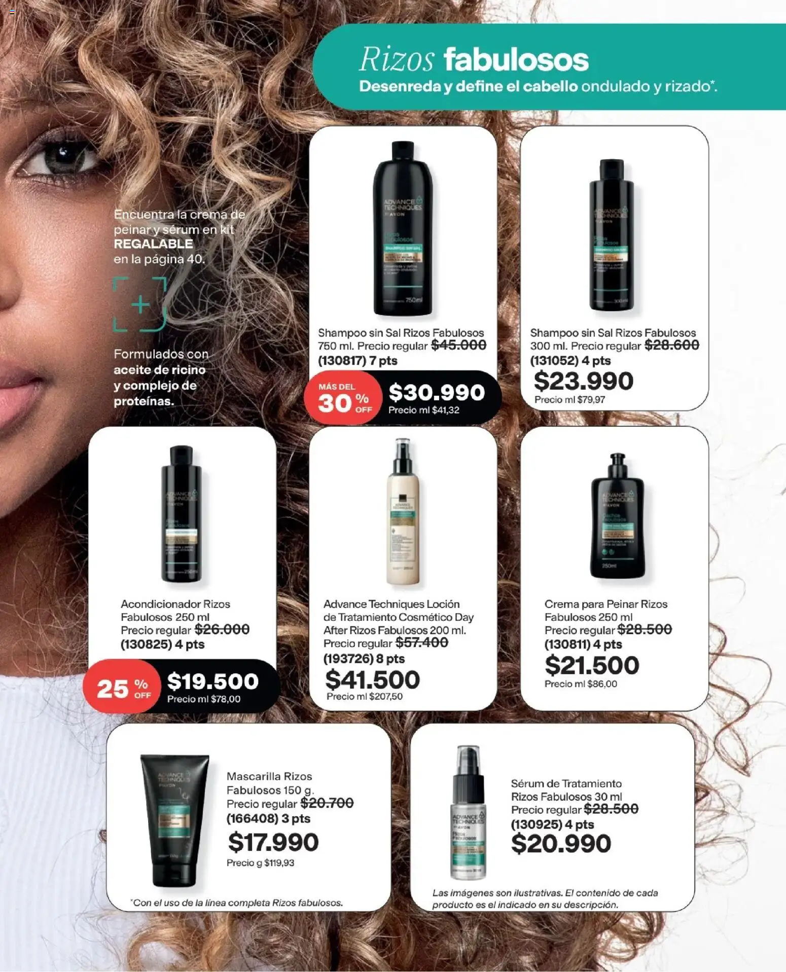 Avon revista - valida desde el 29/07/2026 | Página: 153 | Productos: Crema, Sal, Acondicionador, Aceite