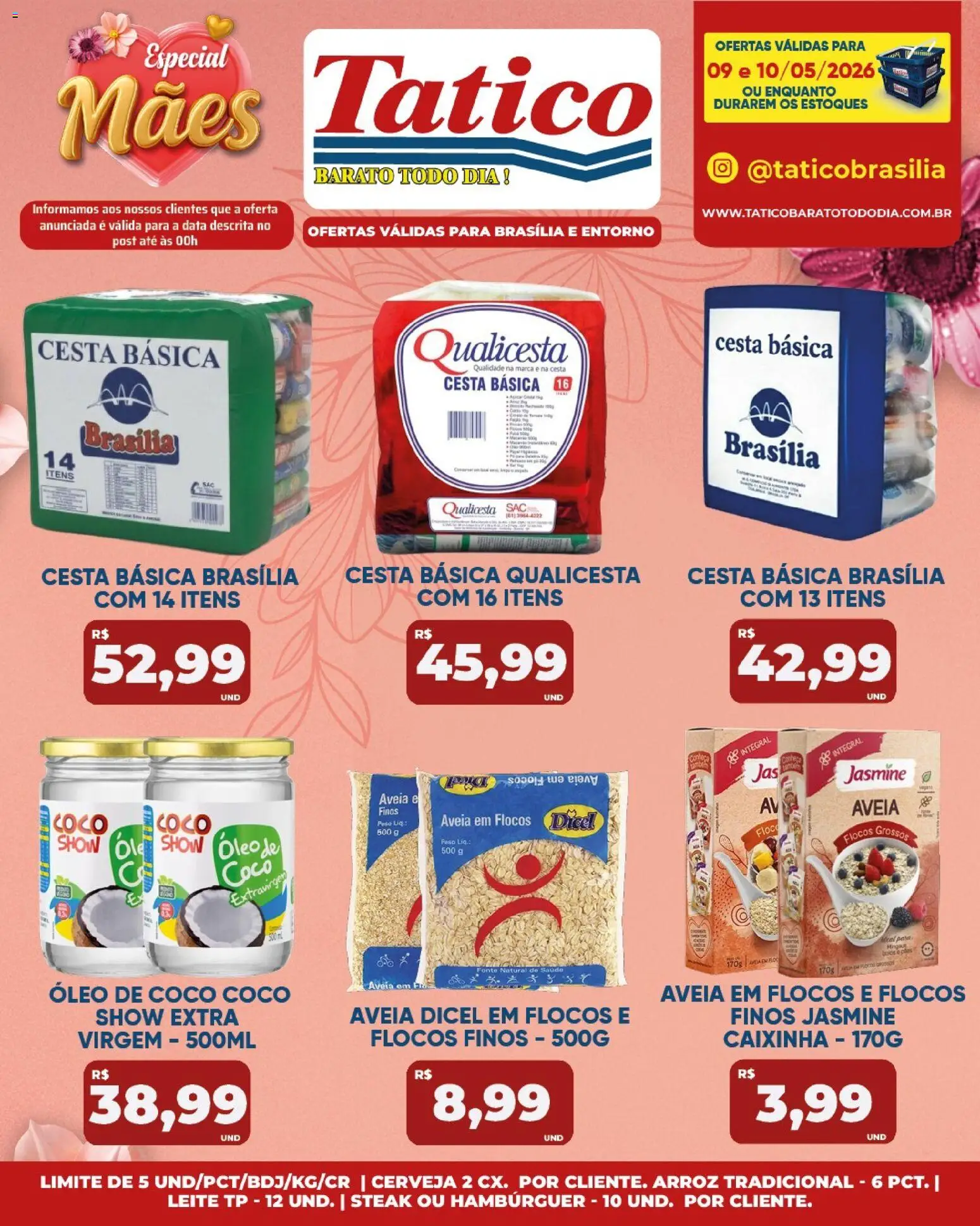 Tatico Folheto - válido de 11.05.2026 | Página: 34 | Produtos: Coco, Leite, Cesta, Flocos