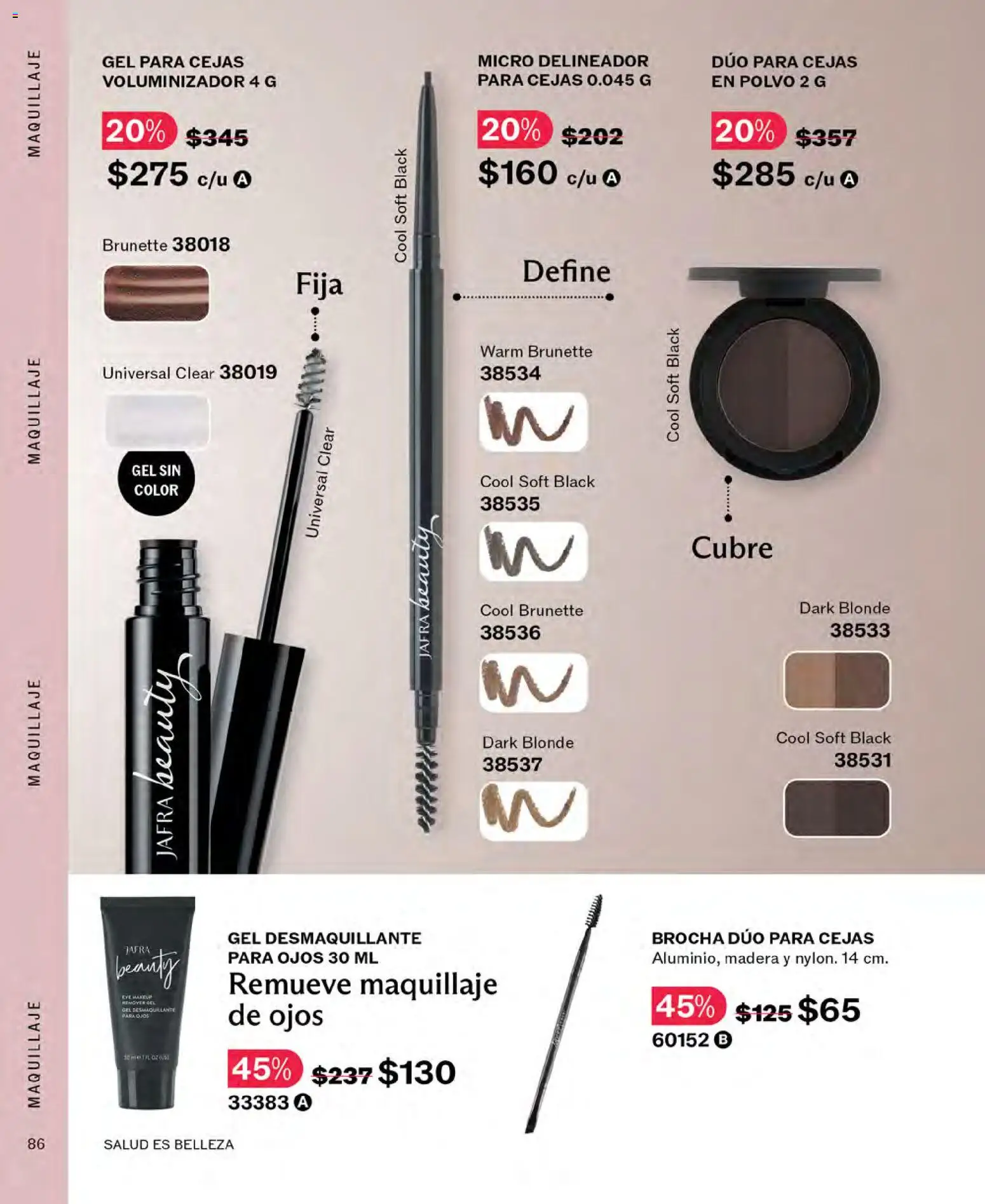 Nuevas ofertas de JAFRA válidas en toda la República Mexicana desde el 01/10/2026. ¡Encuentra las mejores ofertas en JAFRA catálogo! | Página: 86