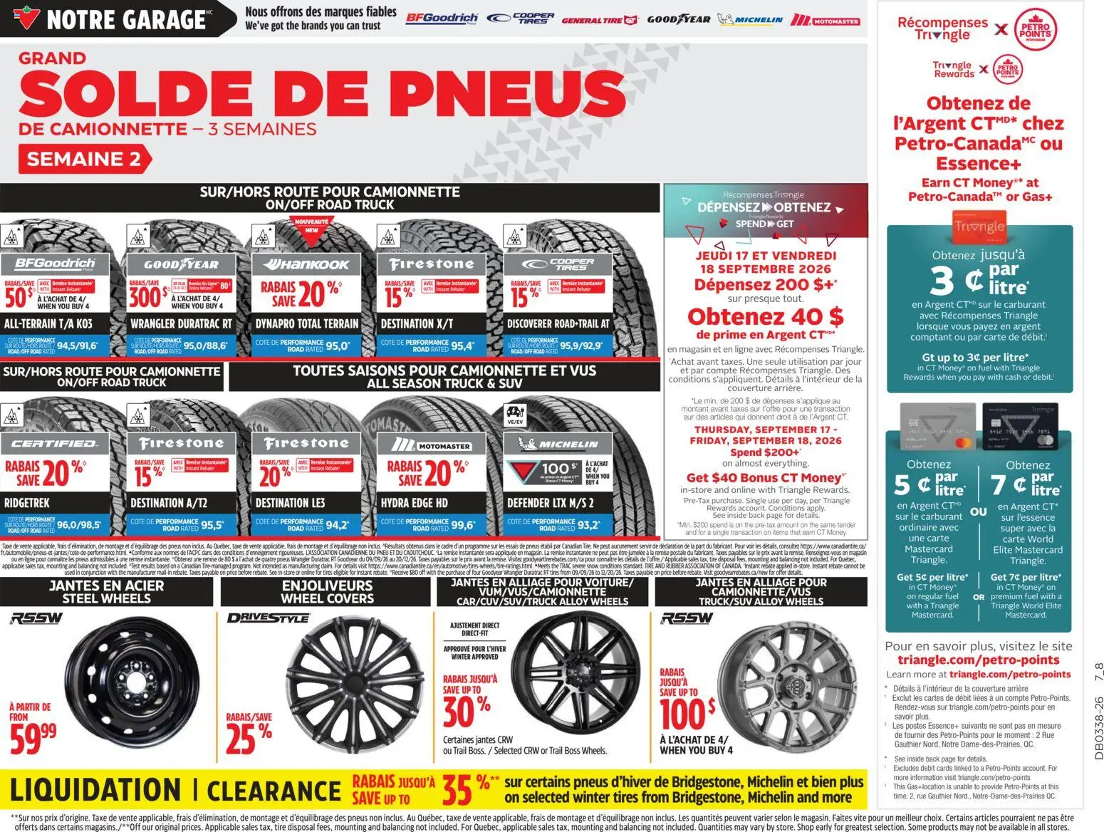 Canadian Tire flyer valid from Sep 17, 2026 | Page: 24