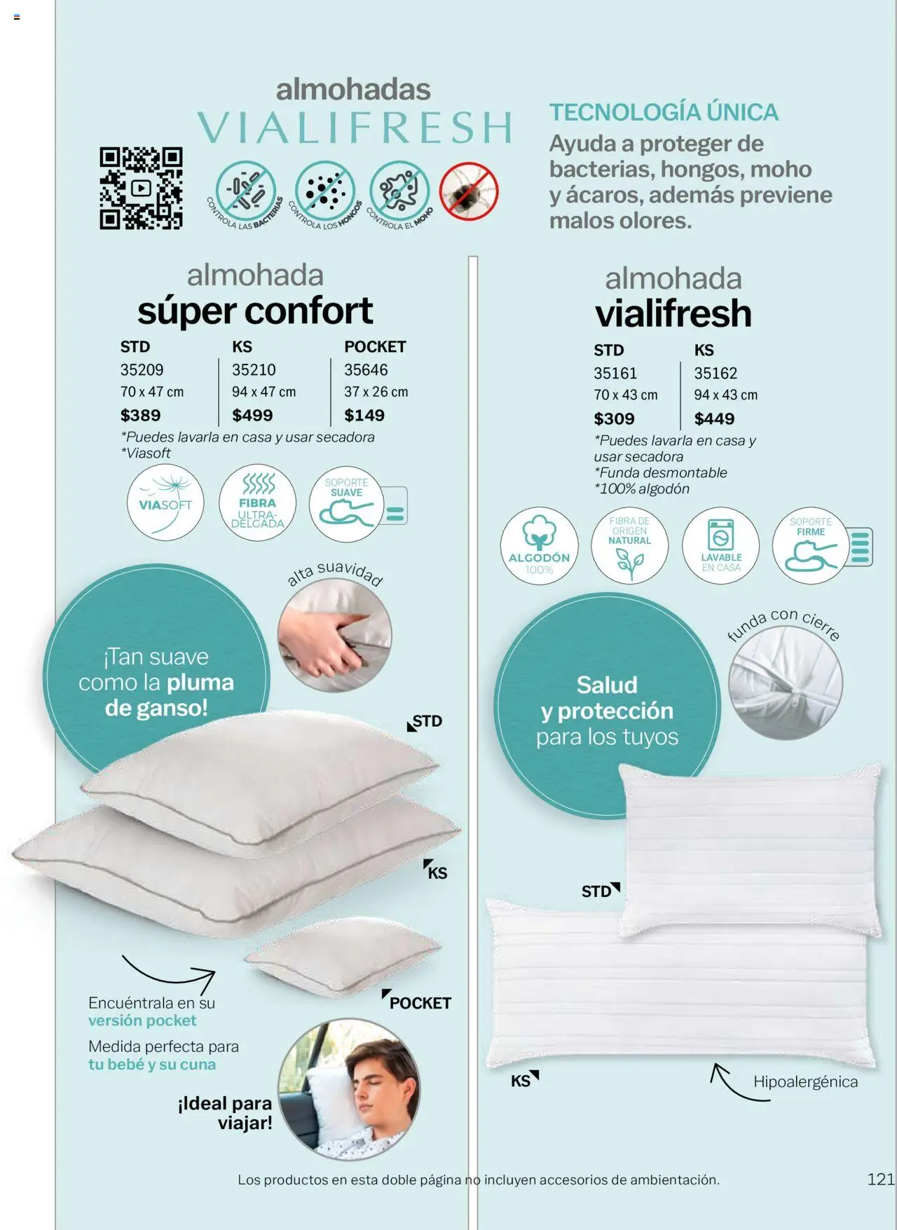 Nuevas ofertas de Vianney válidas en toda la República Mexicana desde el 15.08.2025. ¡Encuentra las mejores ofertas en Vianney - Catálogo Invierno! | Página: 123 | Productos: Secadora, Algodón, Almohada, Cuna