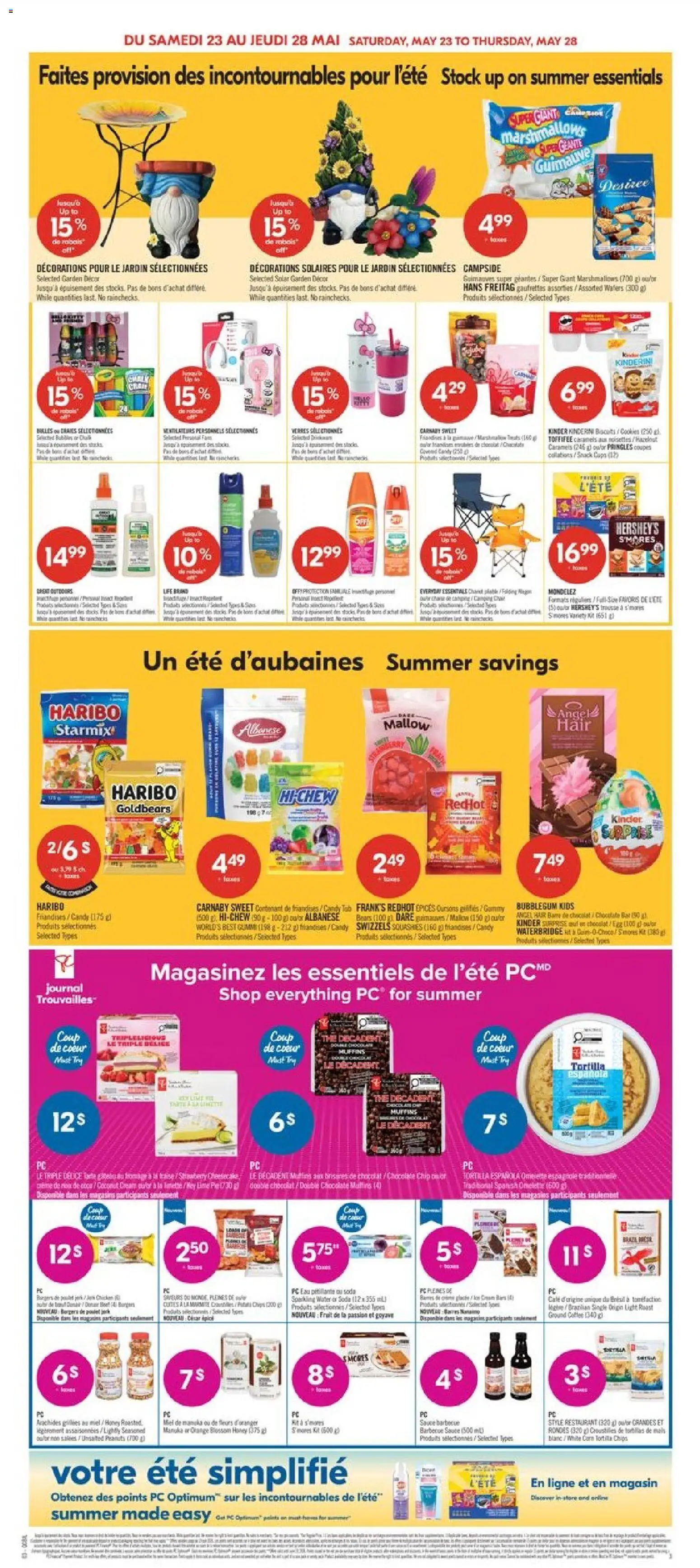 Pharmaprix flyer valid from 22.05.2026 | Page: 7 | Products: Cream, Cookies, PC, Chocolate