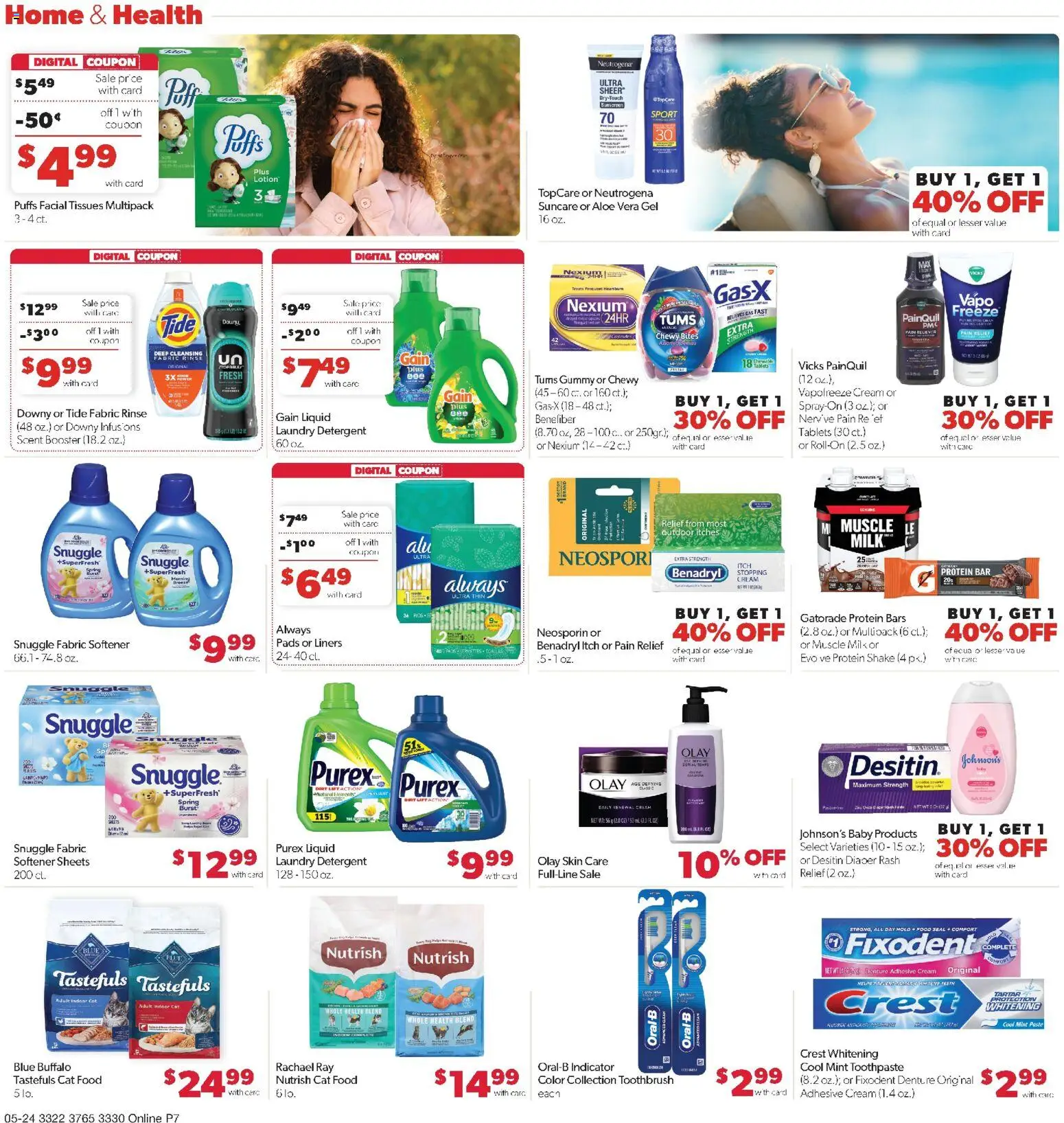 Family Fare Weekly Ad - MN - valid from 24.05.2026 | Page: 11 | Products: Cat Food, Toothbrush, Fabric softener, Aloe Vera