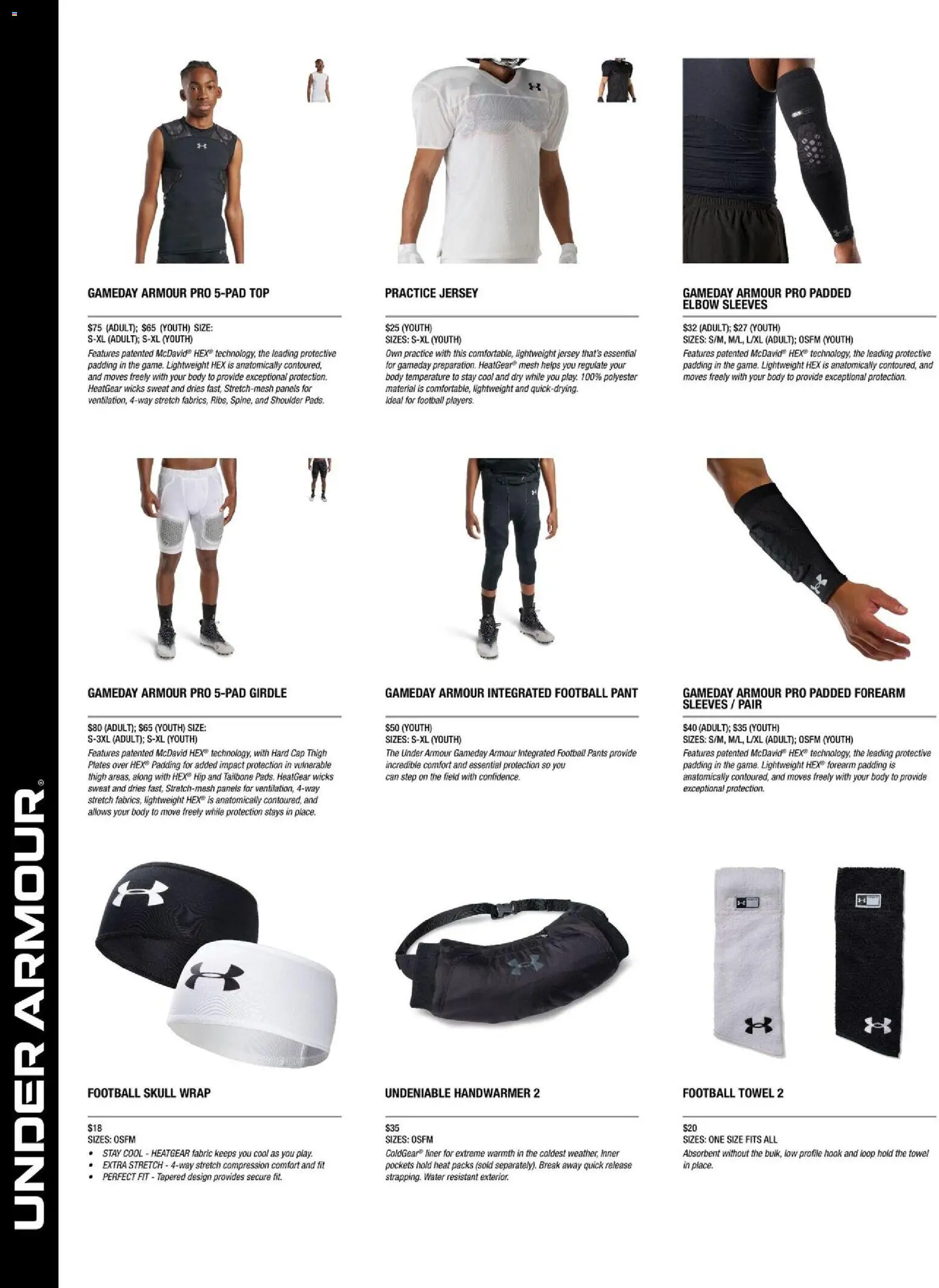 Dunham's Sports Football & Soccer Guide - valid from 07/09/2026 | Page: 4 | Products: Hook, Pants, Water, Cap