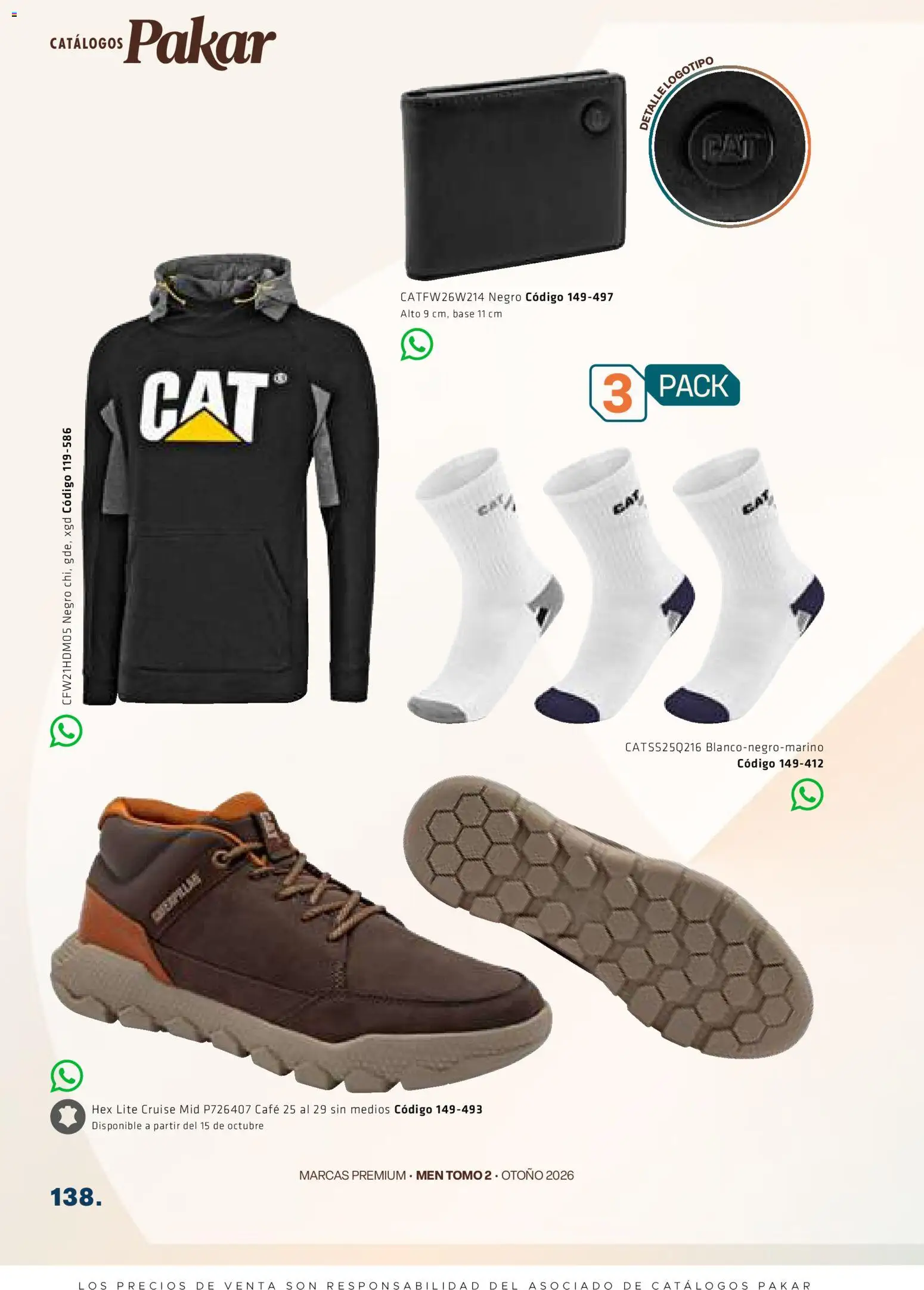 Nuevas ofertas de SC Pakar válidas en toda la República Mexicana desde el 28/08/2026. ¡Encuentra las mejores ofertas en SC Pakar catálogo Premium Men Tomo 2! | Página: 138 | Productos: Café