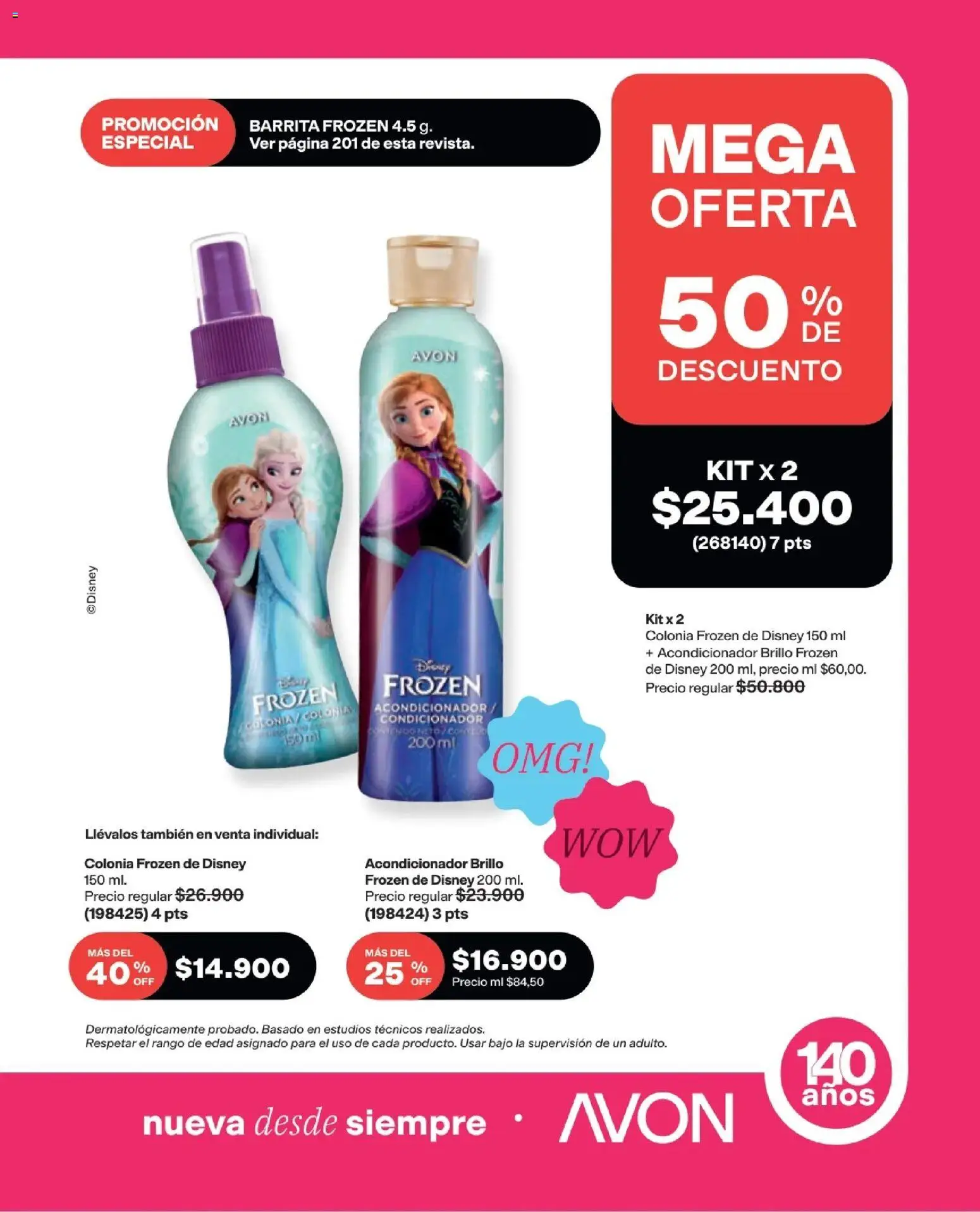Avon revista - valida desde el 16/08/2026 | Página: 203 | Productos: Bajo, Individual, Brillo, Acondicionador