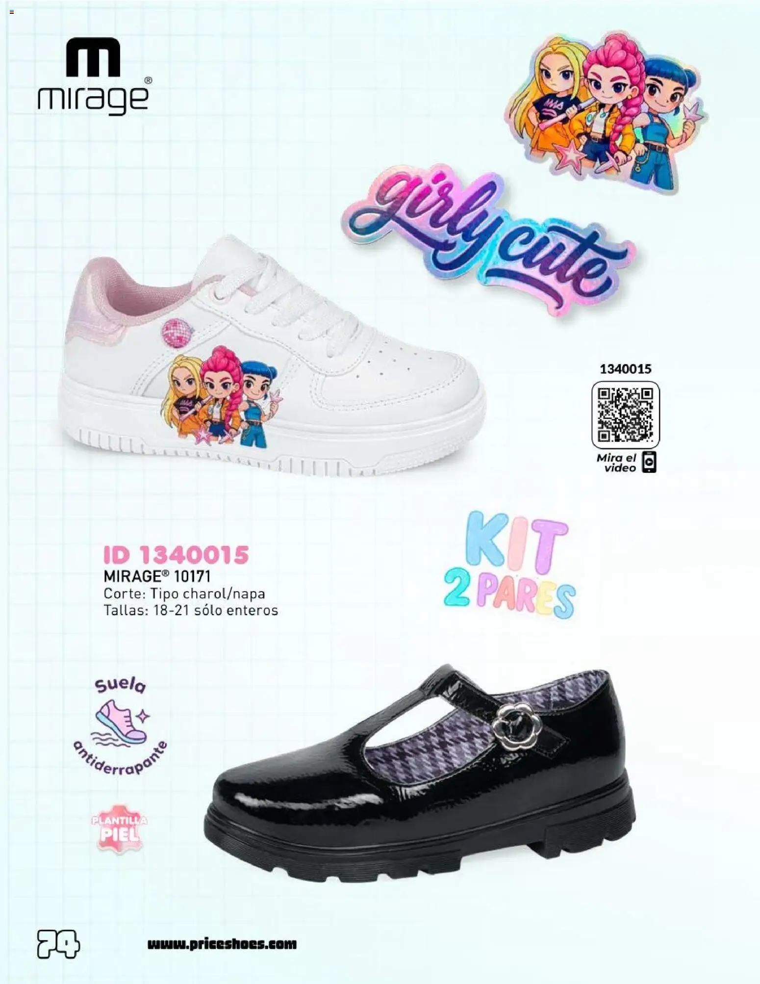 Nuevas ofertas de Price Shoes válidas en toda la República Mexicana desde el 12.06.2026. ¡Encuentra las mejores ofertas en Price Shoes catálogo Escolar! | Página: 74