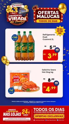 Semar Supermercado ofertas Malucas - Pré-Visualização do folheto da loja Semar Supermercado, válido de 03/10/2026