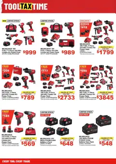 Preview of Total Tools catalogue - valid from 12.05.2026 | Page: 2 | Products: Battery