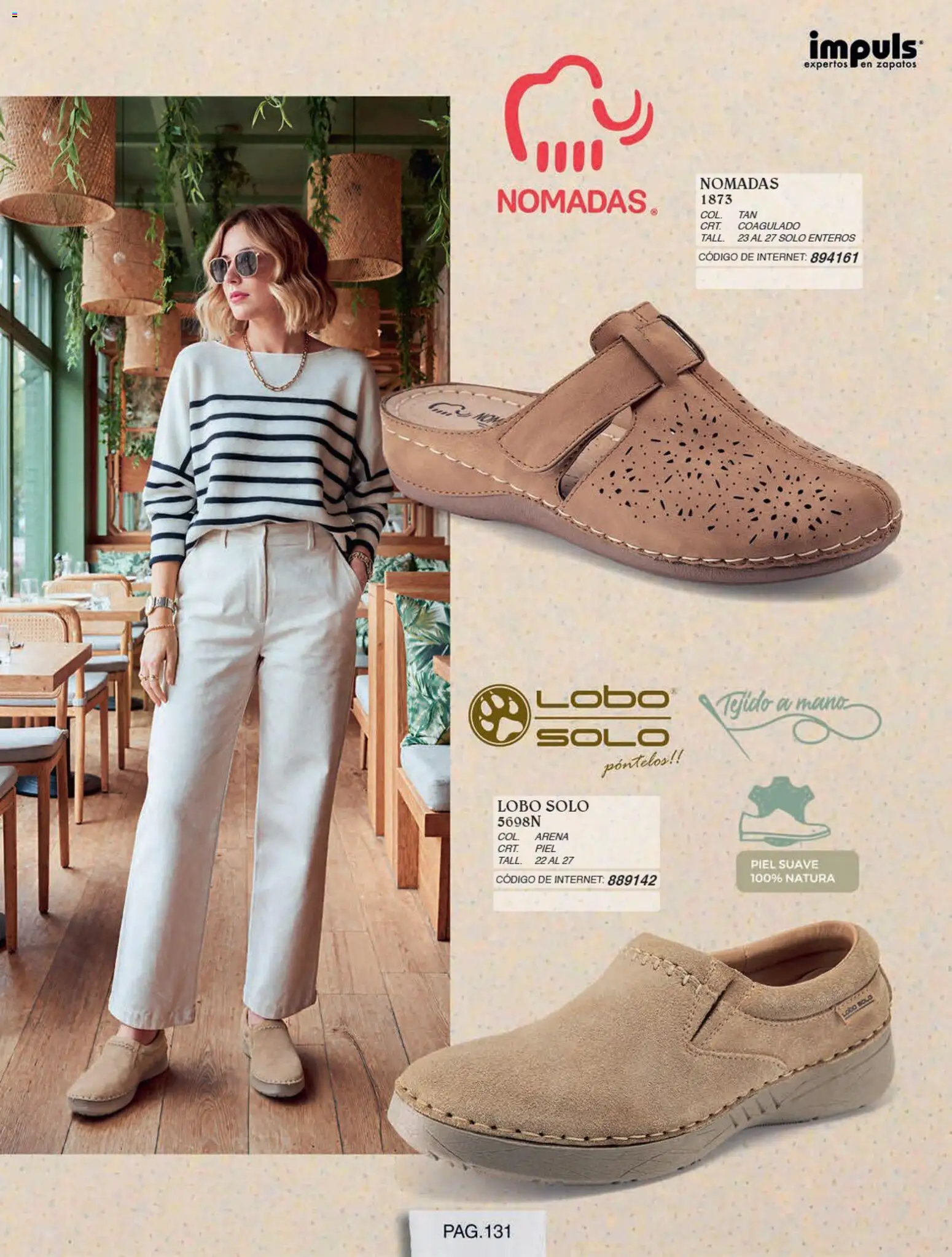 Nuevas ofertas de Impuls válidas en toda la República Mexicana desde el 01/07/2026. ¡Encuentra las mejores ofertas en Impuls catálogo Otoño Invierno! | Página: 133 | Productos: Zapatos
