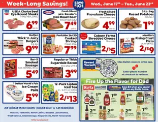 Preview of Save a Lot weekly ads valid from 17.06.2026