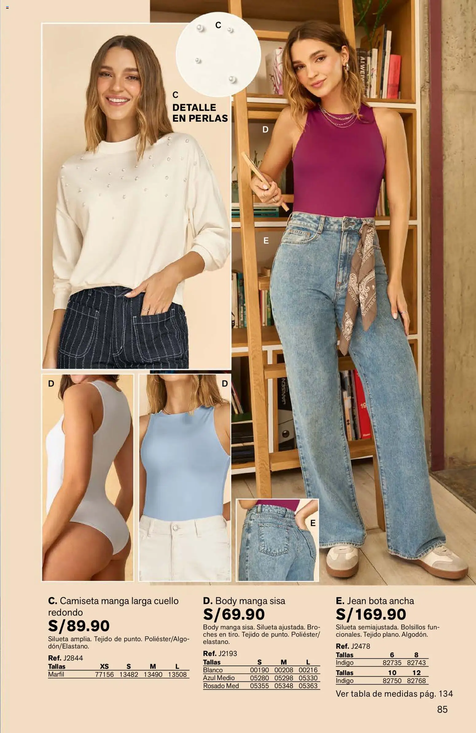 Catálogo Leonisa válido desde 24/08/2026 | Página: 85 | Productos: Cuello, Bolsillos