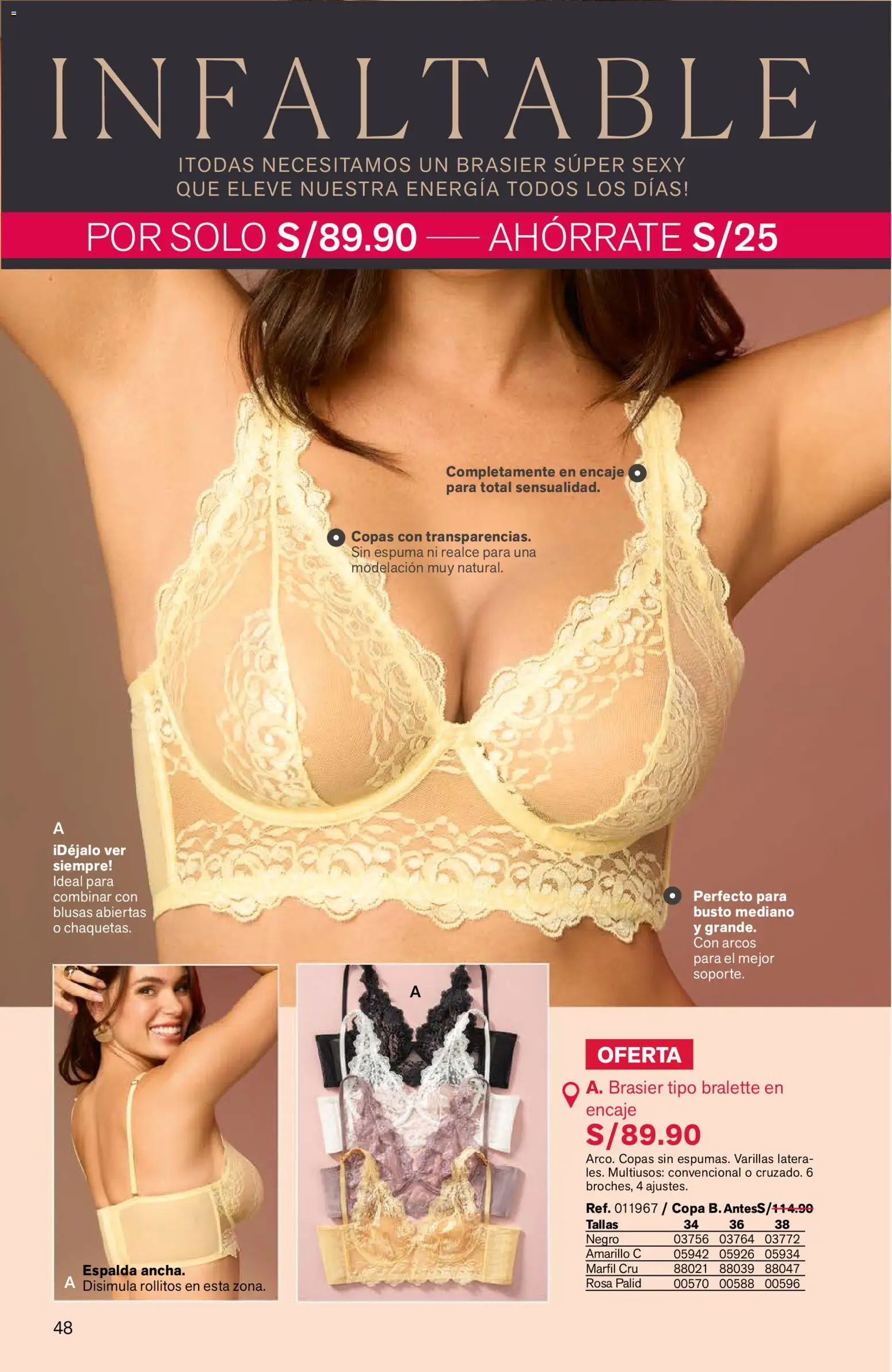 Catálogo Leonisa válido desde 24/08/2026 | Página: 48 | Productos: Espuma