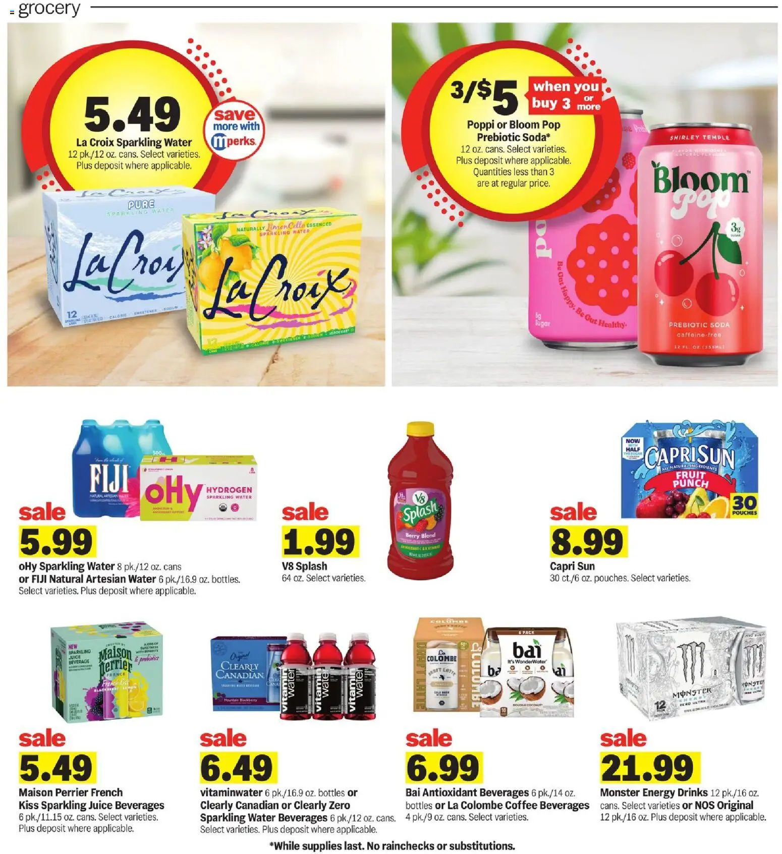 Meijer Weekly Ad - valid from 09/09/2026 | Page: 13 | Products: Probiotics, Beverages, Coffee, Fruit