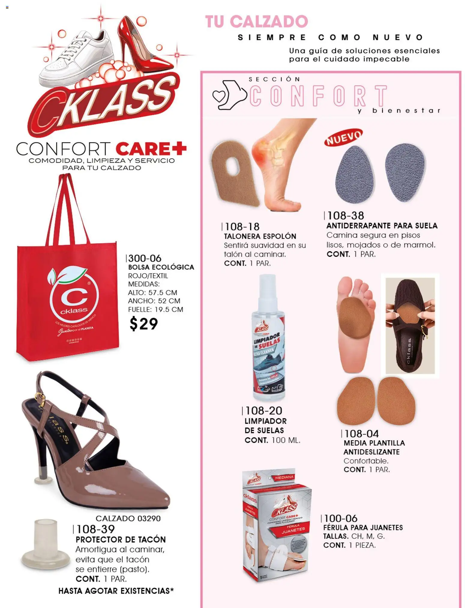 Nuevas ofertas de Cklass válidas en toda la República Mexicana desde el 08/07/2026. ¡Encuentra las mejores ofertas en Cklass catálogo Six & dúo pack! | Página: 107 | Productos: Bolsa, Limpiador