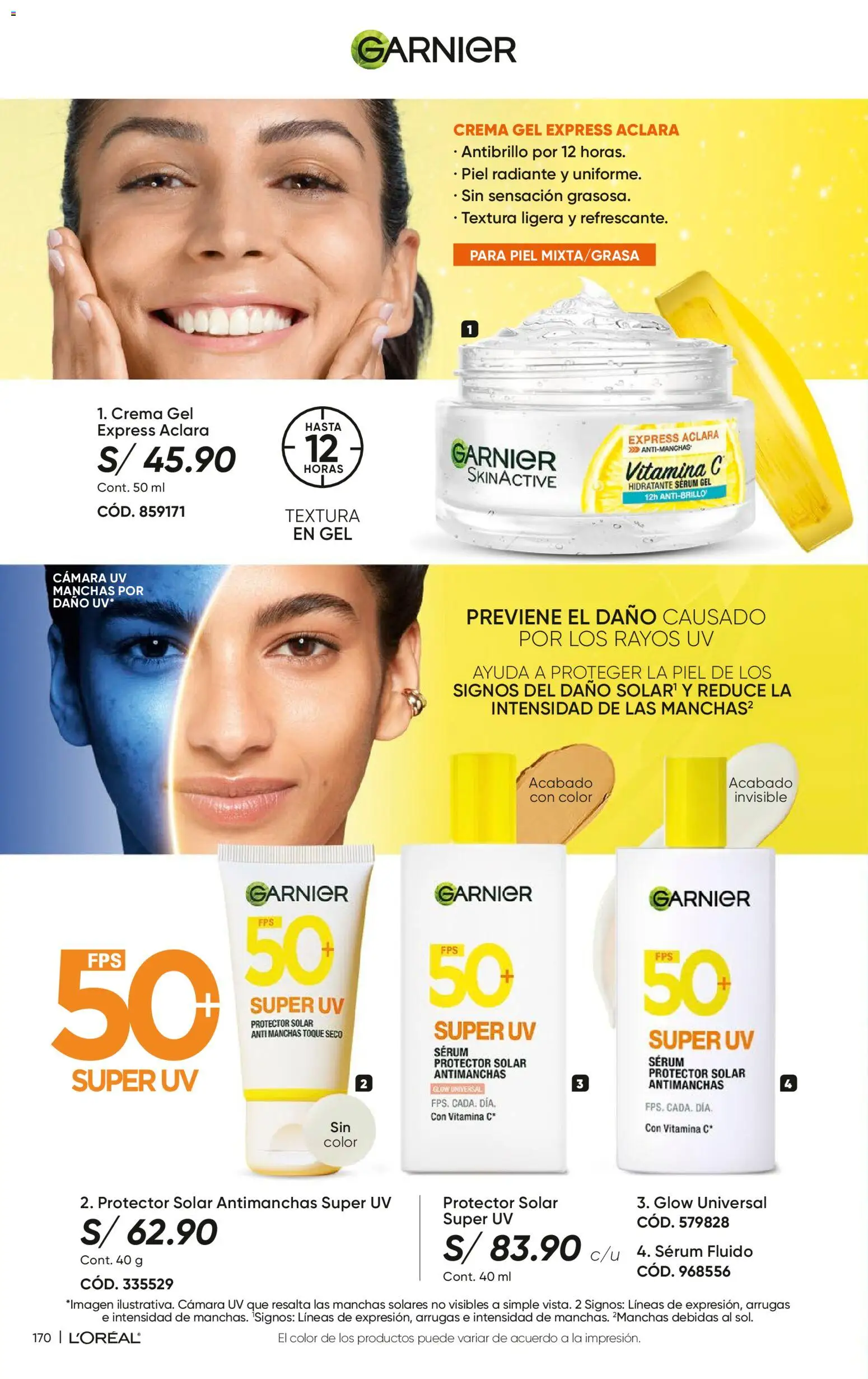 Catálogo Azzorti válido desde 27/07/2026 | Página: 172 | Productos: Protector solar, Crema, Cámara