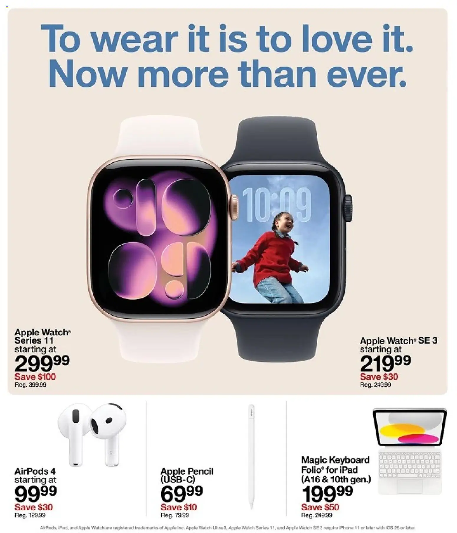 Target Weekly Ad - valid from 08/02/2026 | Page: 16 | Products: Pencil, Phone, Watch, Ipad
