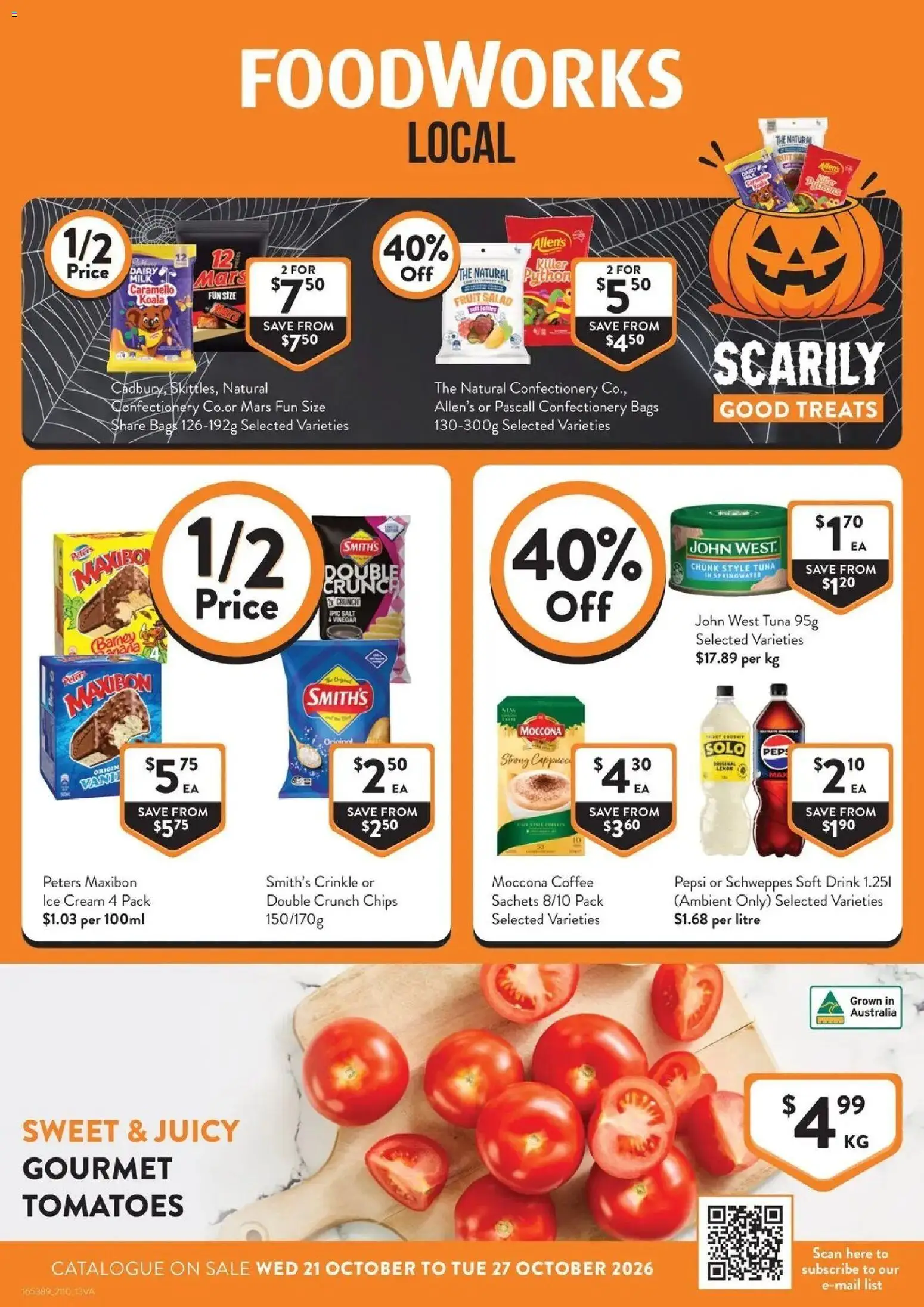 Foodworks catalogue VIC - 21/10/2026 > weekly / monthly specials