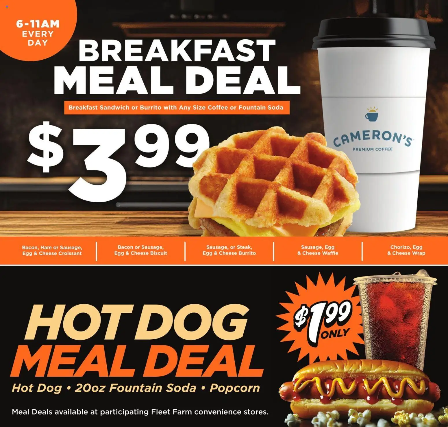 Mills Fleet Farm Weekly Ad - valid from 09.03.2026 | Page: 23 | Products: Cheese, Coffee, Ham