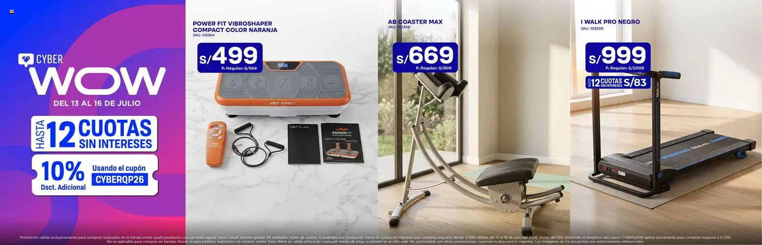Catálogo Quality Products válido desde 13/07/2026 | Página: 1