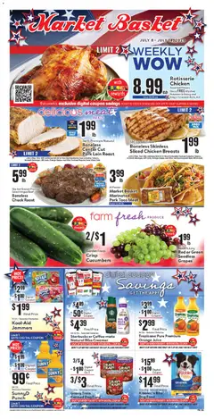 Preview of Market Basket weekly ads valid from 07/08/2026 | Page: 3