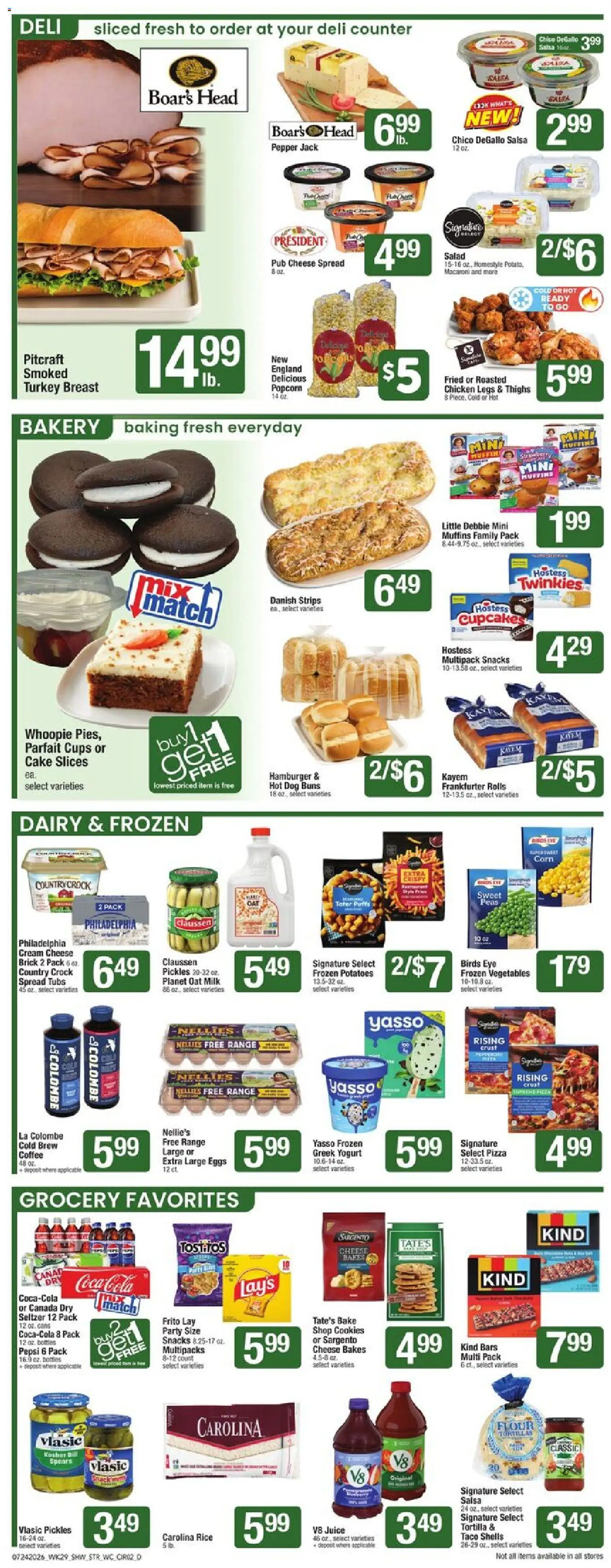 Star Market Weekly Ad - valid from 07/24/2026 | Page: 3 | Products: Coffee, Rice, Cream, Pepper