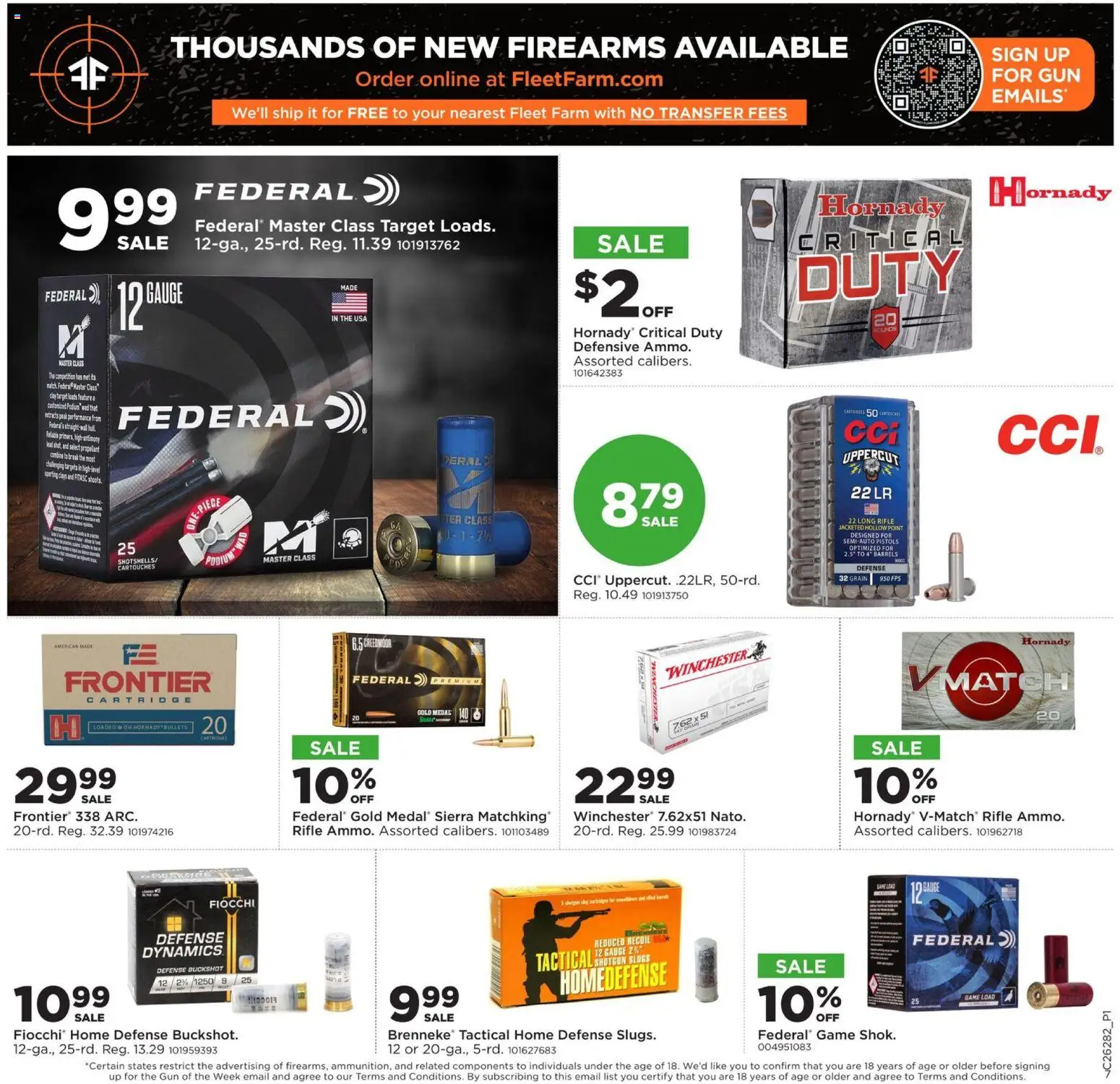 Mills Fleet Farm Weekly Ad - valid from 07/06/2026 | Page: 7 | Products: Shotgun, Game, Gun, Rifle