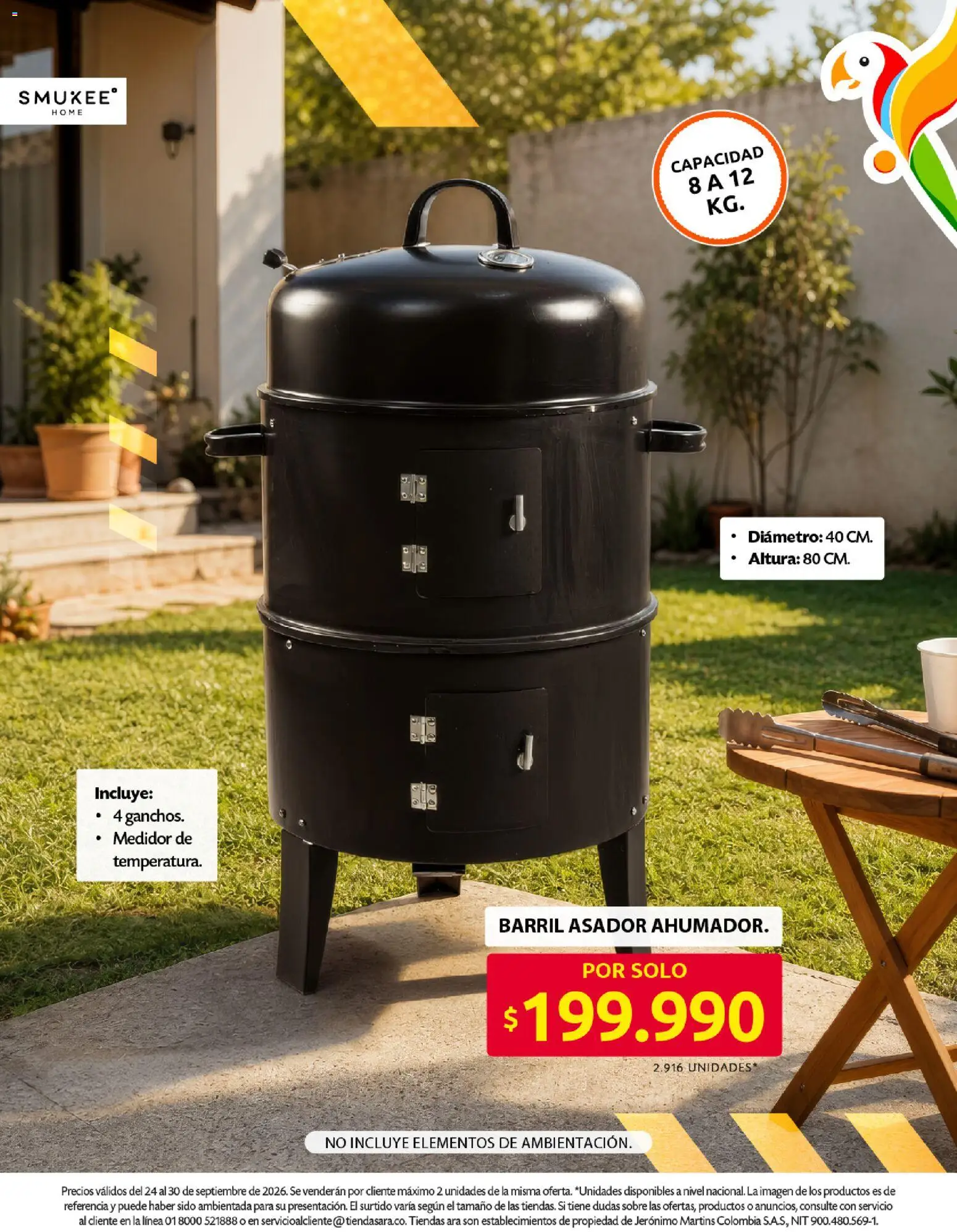 Ara revista - valida desde el 24/09/2026 | Página: 22 | Productos: Sobre
