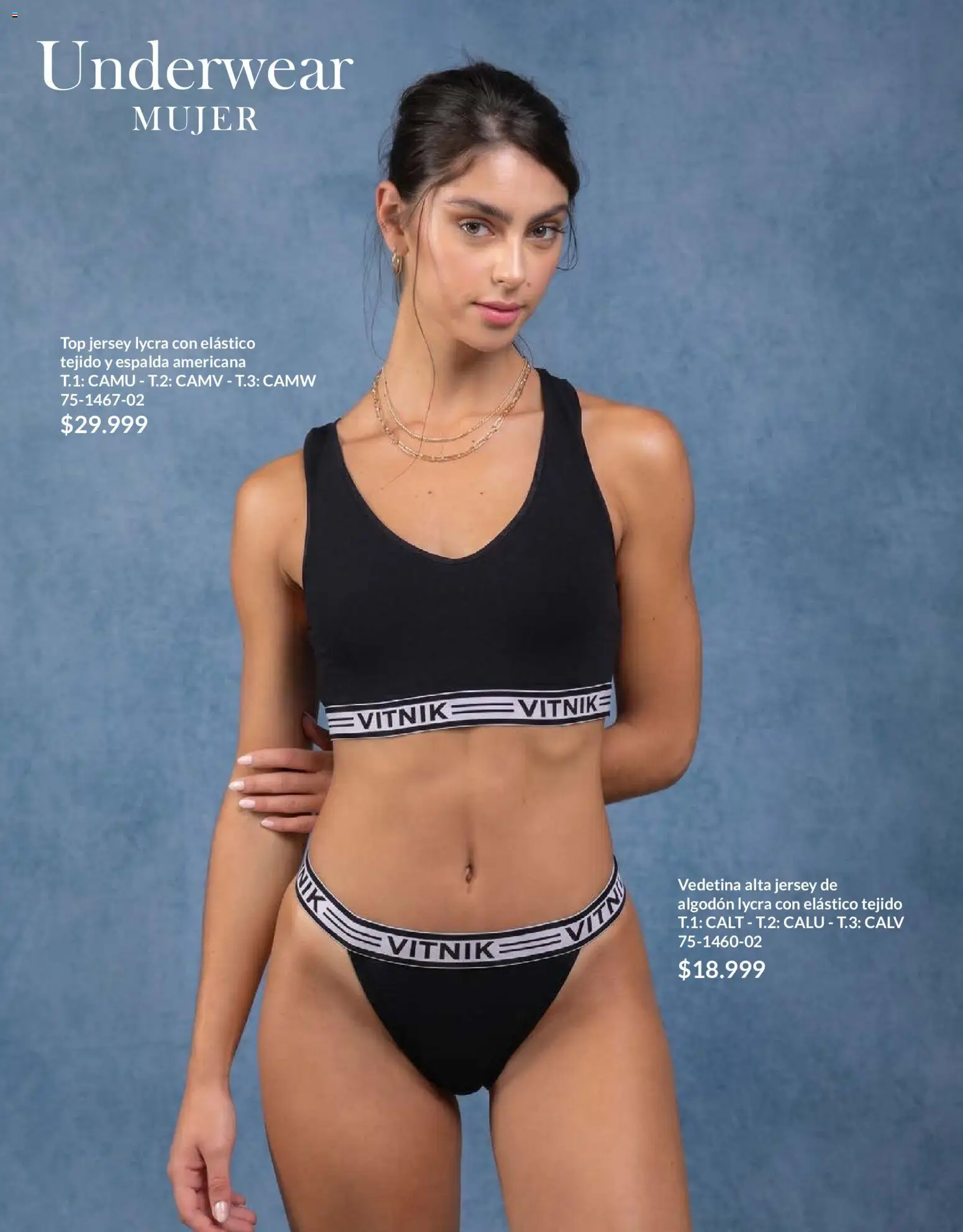 Vitnik - Underwear & Complements │ válido desde el 01/07/2026 | Página: 11 | Productos: Algodón, Top