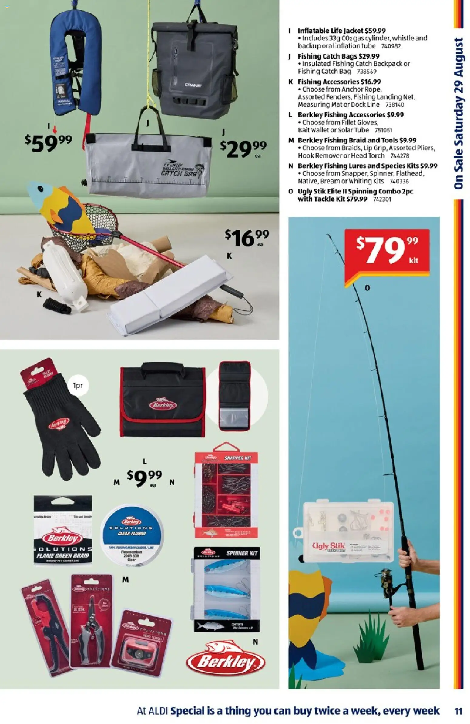 Aldi catalogue - valid from 23/08/2026 | Page: 11 | Products: Backpack, Wallet, Bag, Tools