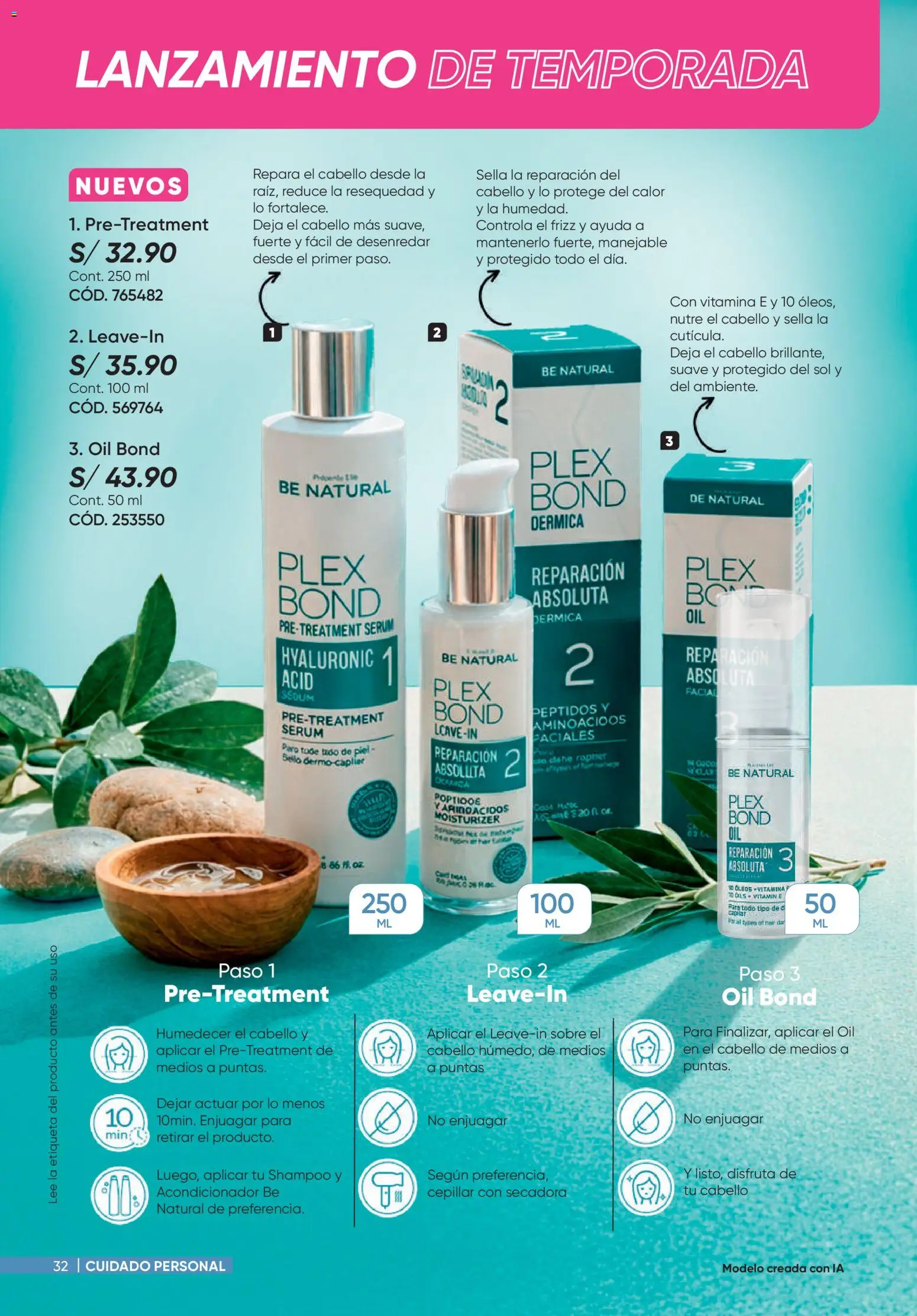 Catálogo Azzorti válido desde 18.05.2026 | Página: 32 | Productos: Shampoo, Acondicionador, Secadora