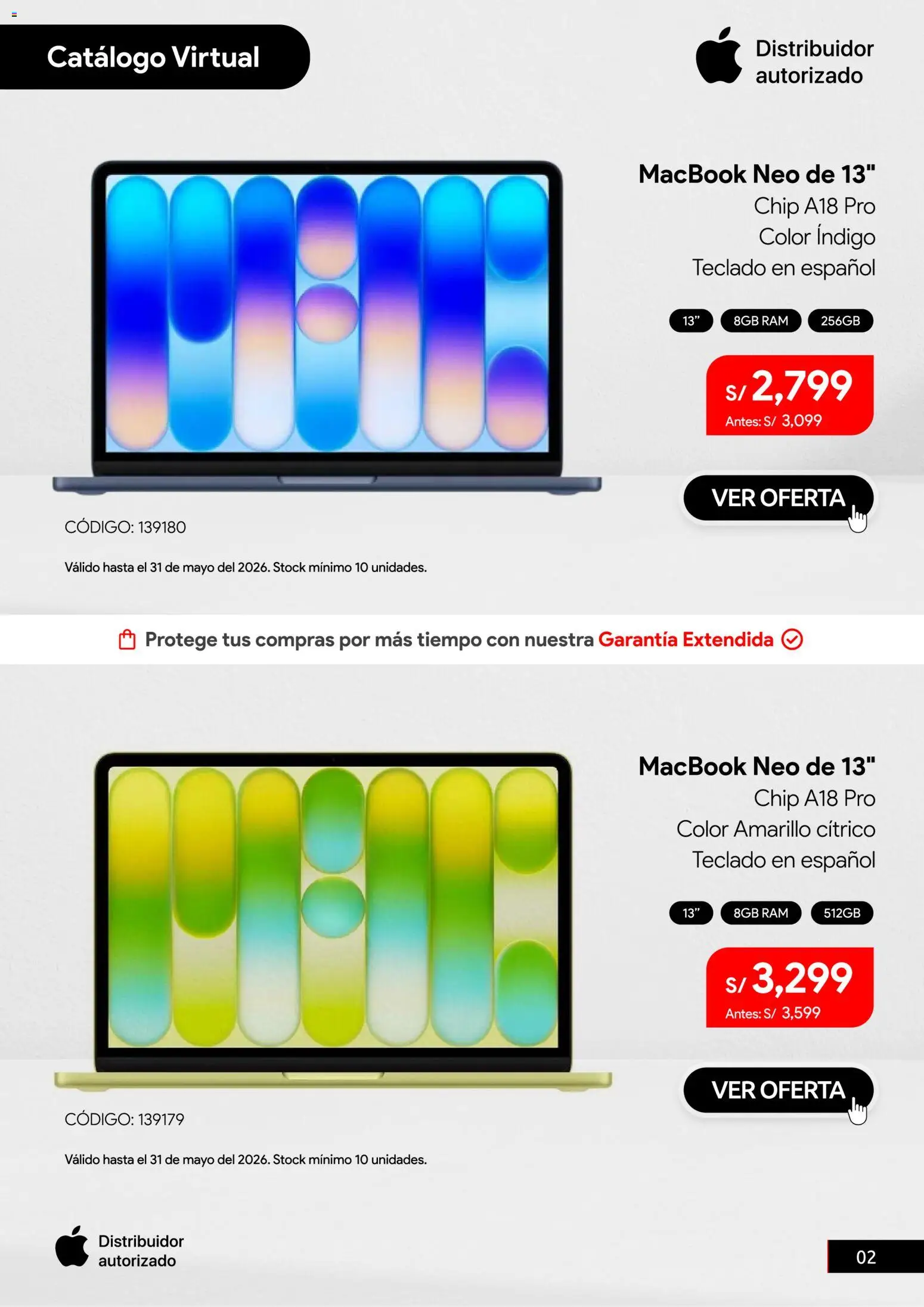 Catálogo Hiraoka válido desde 26.05.2026 | Página: 3 | Productos: Teclado