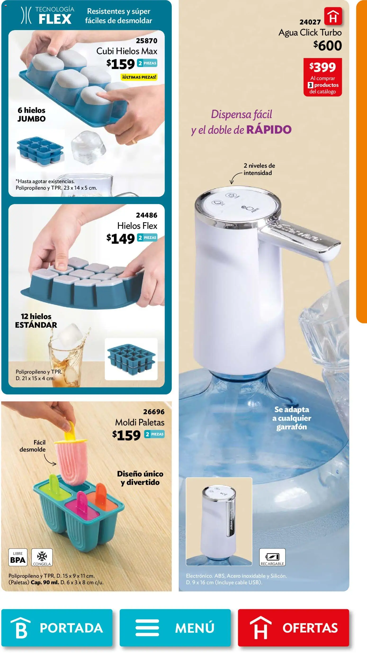 Nuevas ofertas de Betterware válidas en toda la República Mexicana desde el 28/09/2026. ¡Encuentra las mejores ofertas en Betterware campaña 10 2026! | Página: 41