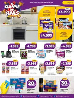Vista previa Vital - Ofertas válido desde el 24/08/2026 | Página: 11 | Productos: Papel higiénico, Bolsa, Pomada, Cocina