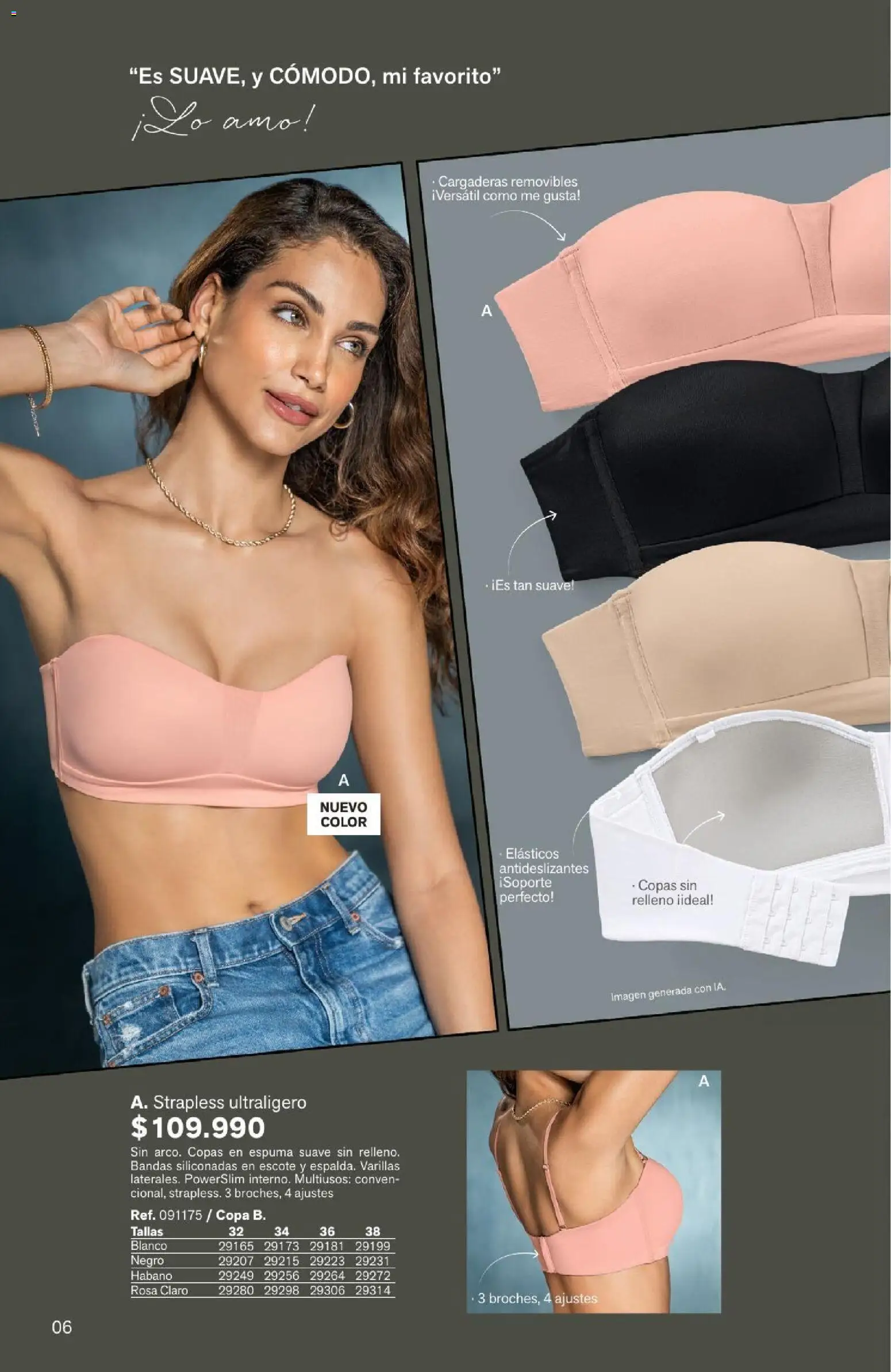 Leonisa revista - valida desde el 04/08/2026 | Página: 6 | Productos: Espuma