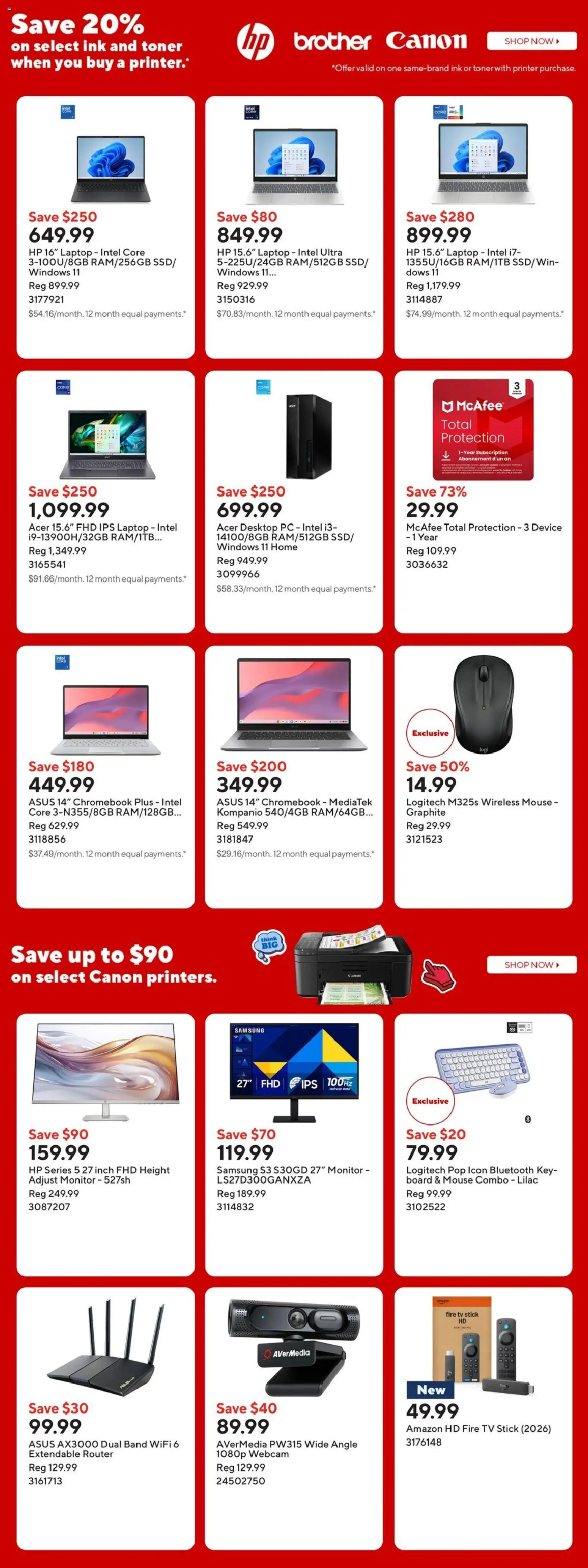 Staples flyer valid from Aug 14, 2026 | Page: 4