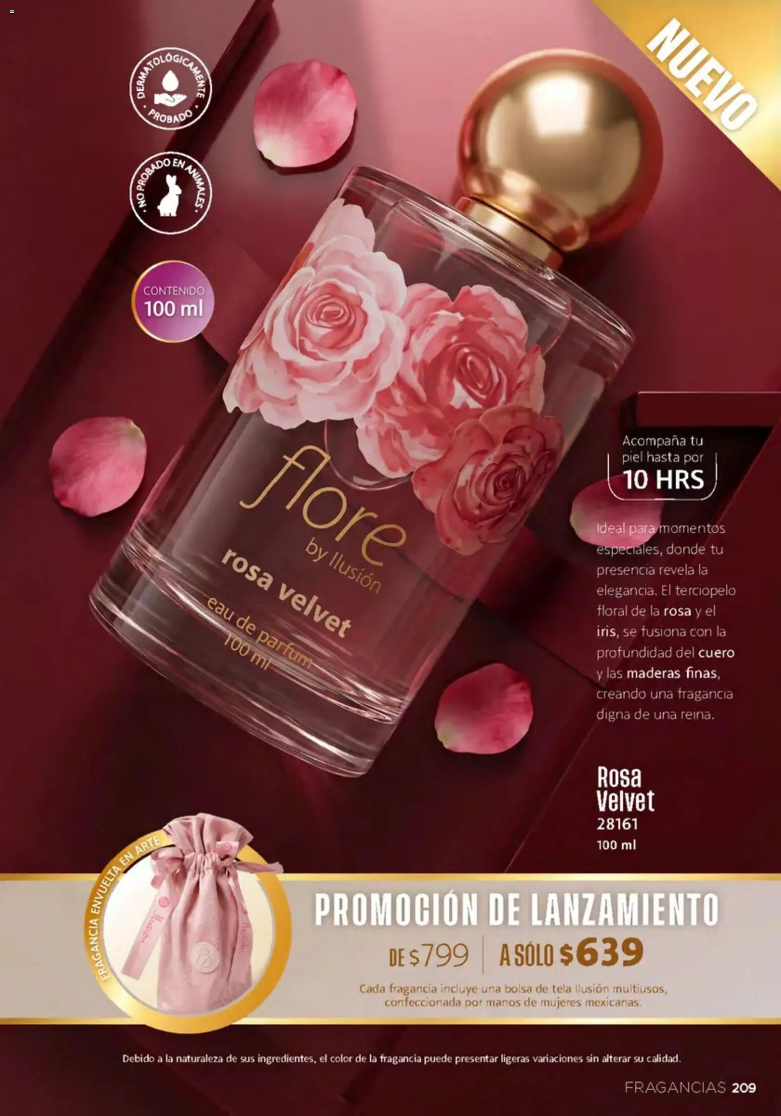 Nuevas ofertas de Ilusión válidas en toda la República Mexicana desde el 01/10/2026. ¡Encuentra las mejores ofertas en Ilusión catálogo Invierno! | Página: 211 | Productos: Bolsa, Fragancia