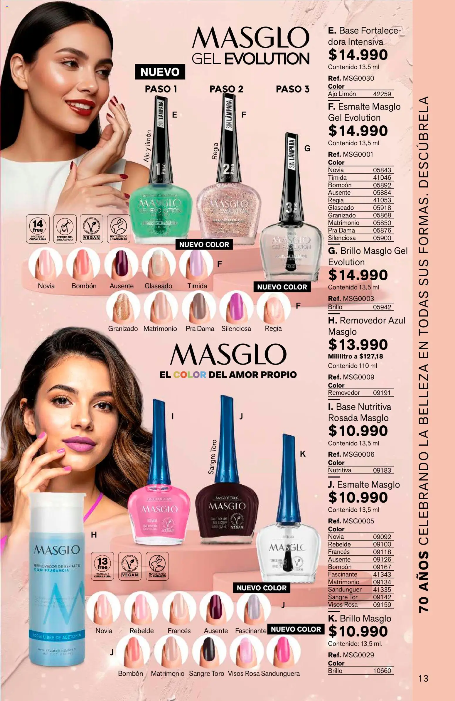 Leonisa revista - valida desde el 15/07/2026 | Página: 13 | Productos: Ajo, Limón, Lámpara, Fragancia