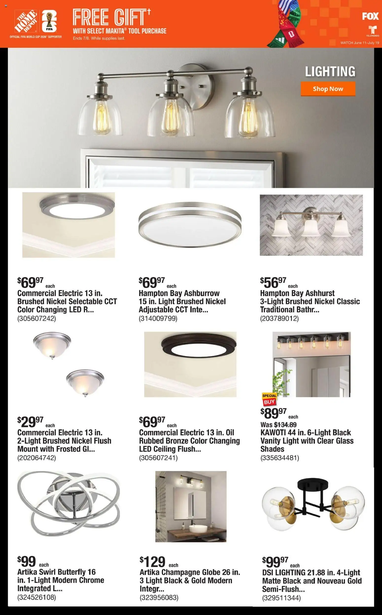 Home Depot Shop Pro Ad - CA - valid from 04.05.2026 | Page: 2 | Products: Oil, Watch