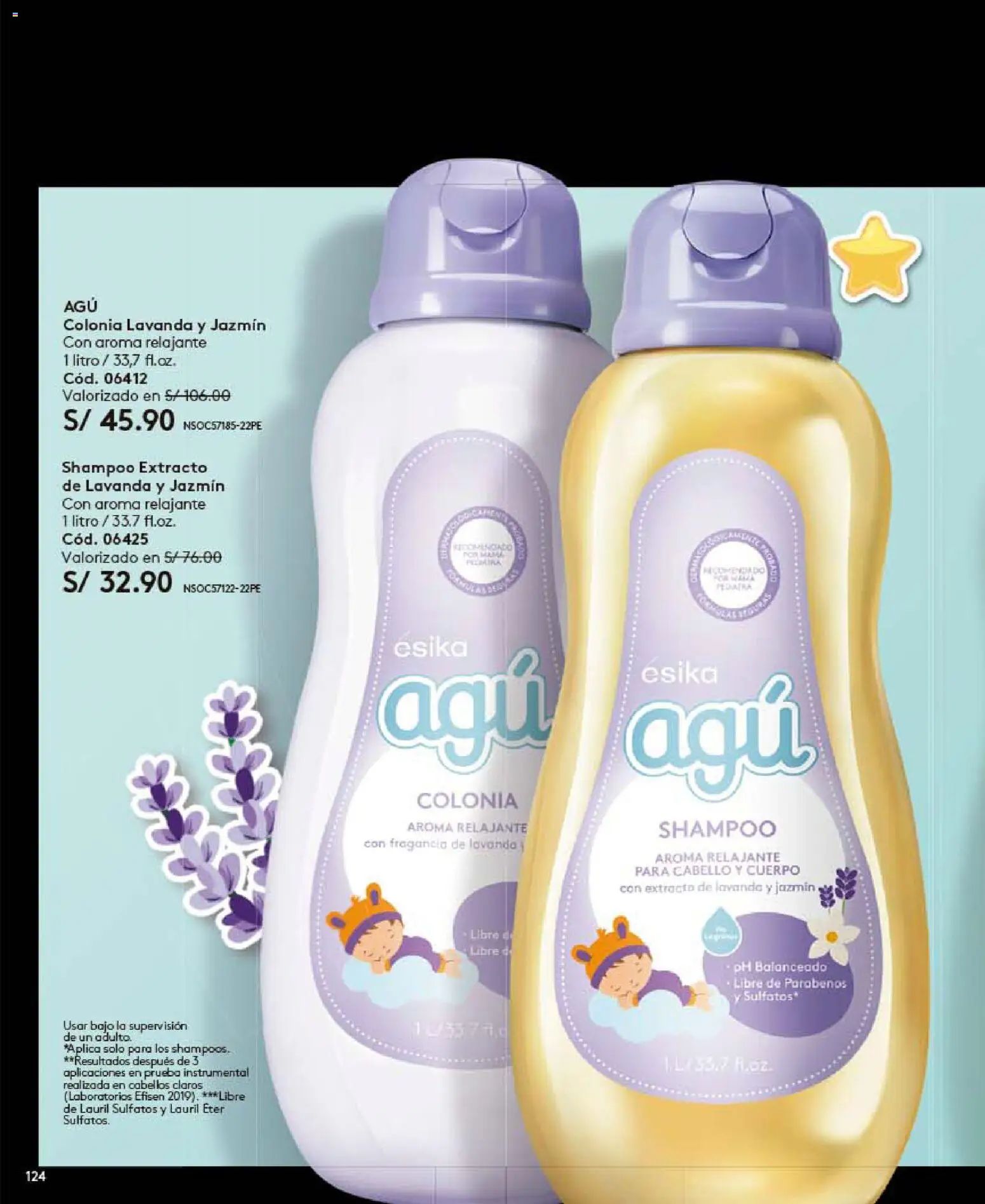 Catálogo Ésika válido desde 30.05.2026 | Página: 124 | Productos: Shampoo, Fragancia
