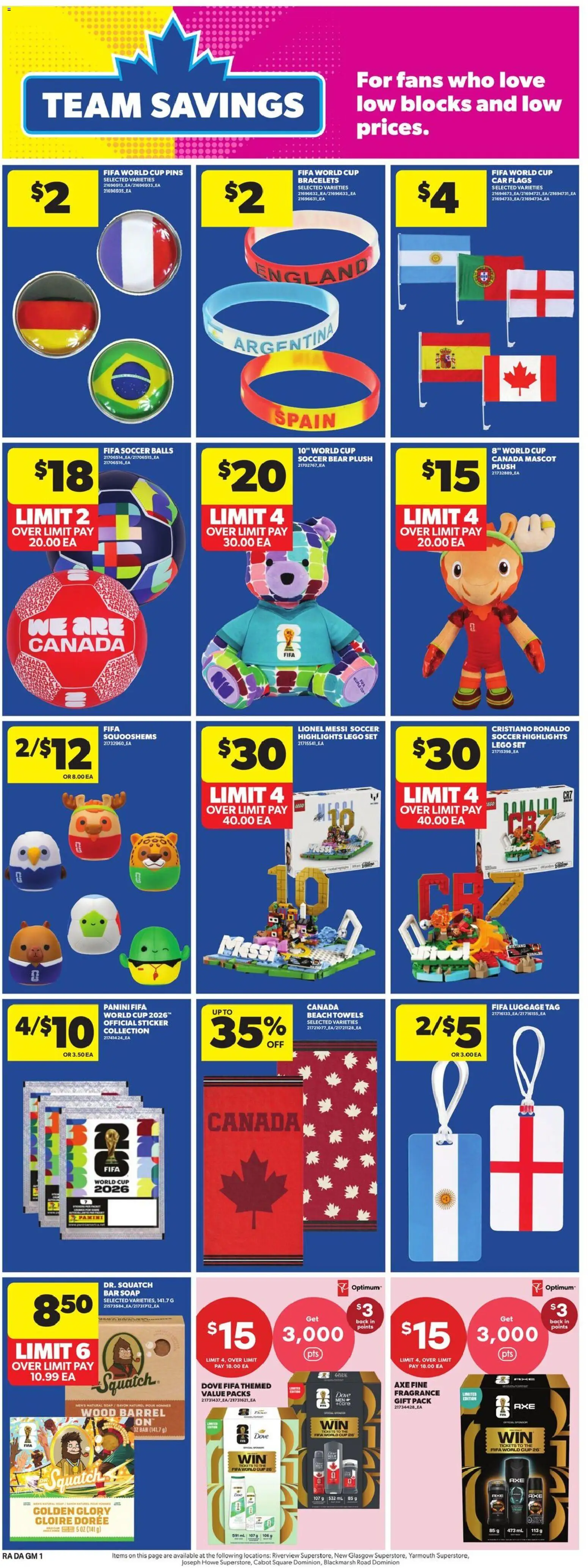 Atlantic Superstore flyer valid from 11.06.2026 | Page: 17 | Products: Luggage, Fragrance, Soap
